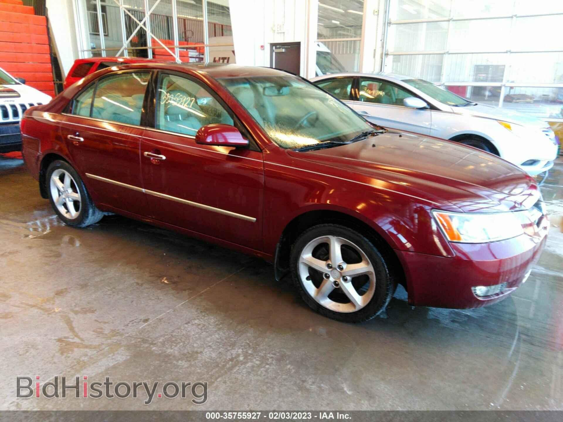 Photo 5NPEU46F18H378940 - HYUNDAI SONATA 2008