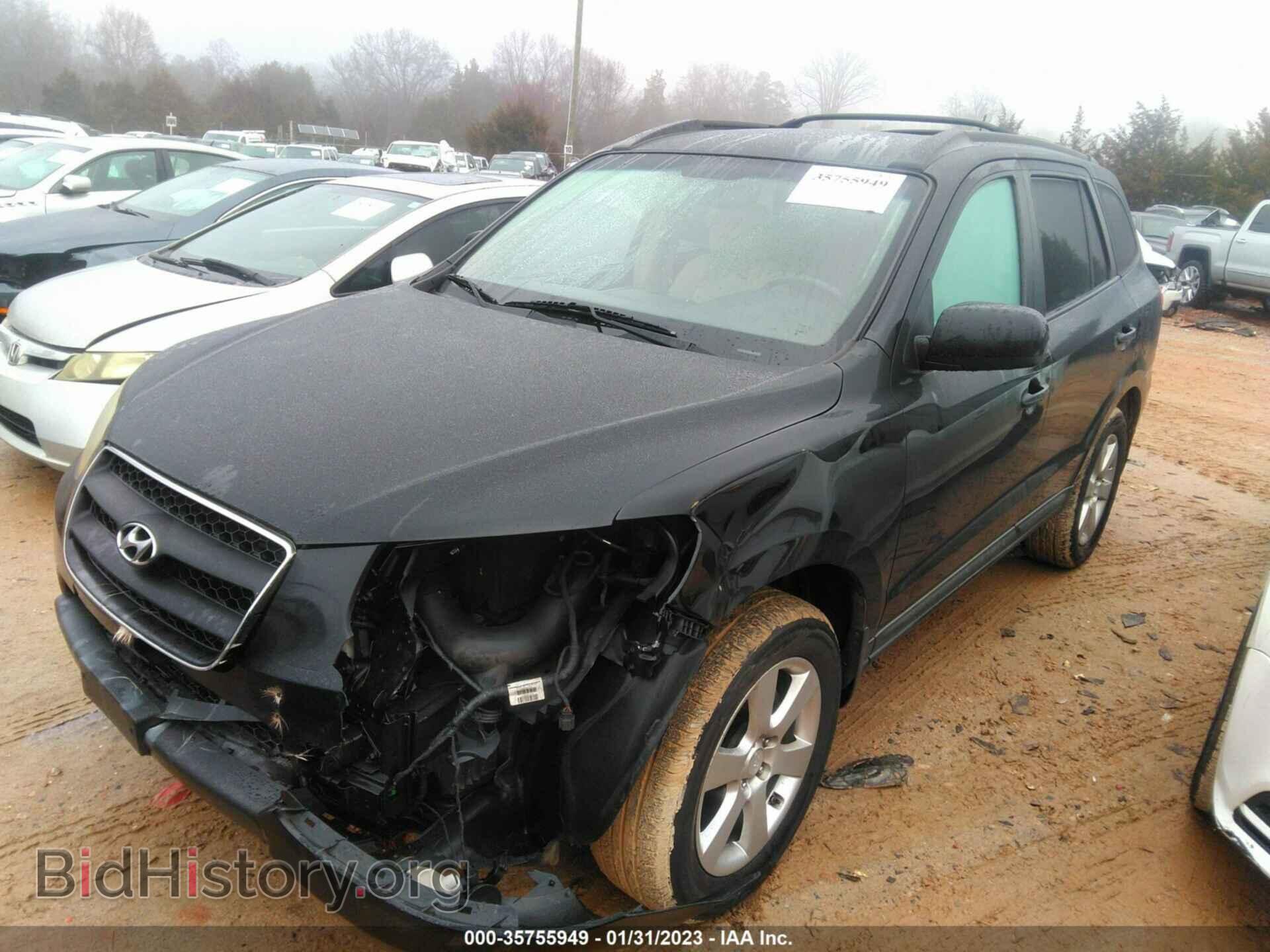 2009 HYUNDAI SANTA FE - VIN: 5NMSH13E69H303473 - Фото 2