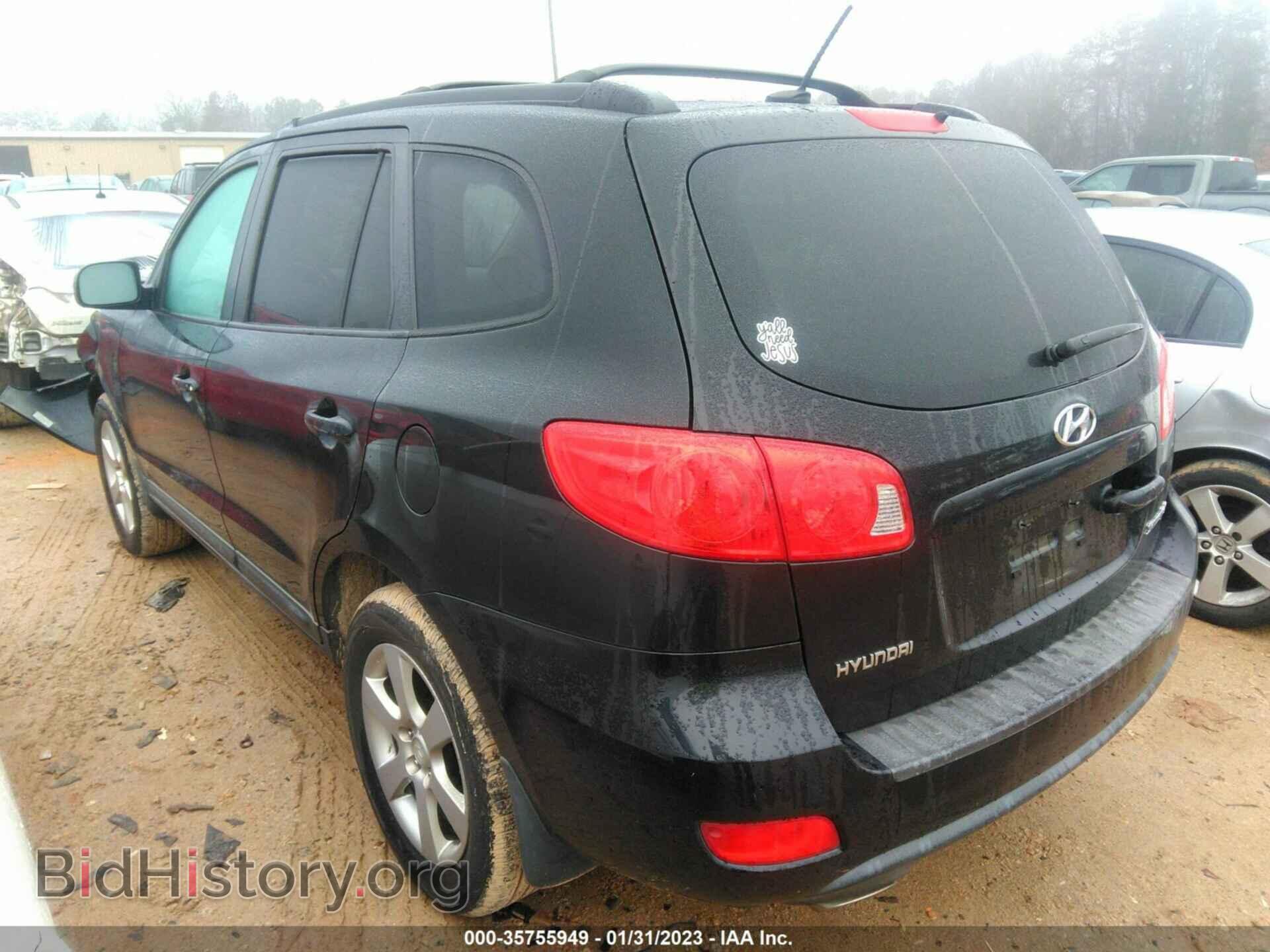 2009 HYUNDAI SANTA FE - VIN: 5NMSH13E69H303473 - Фото 3