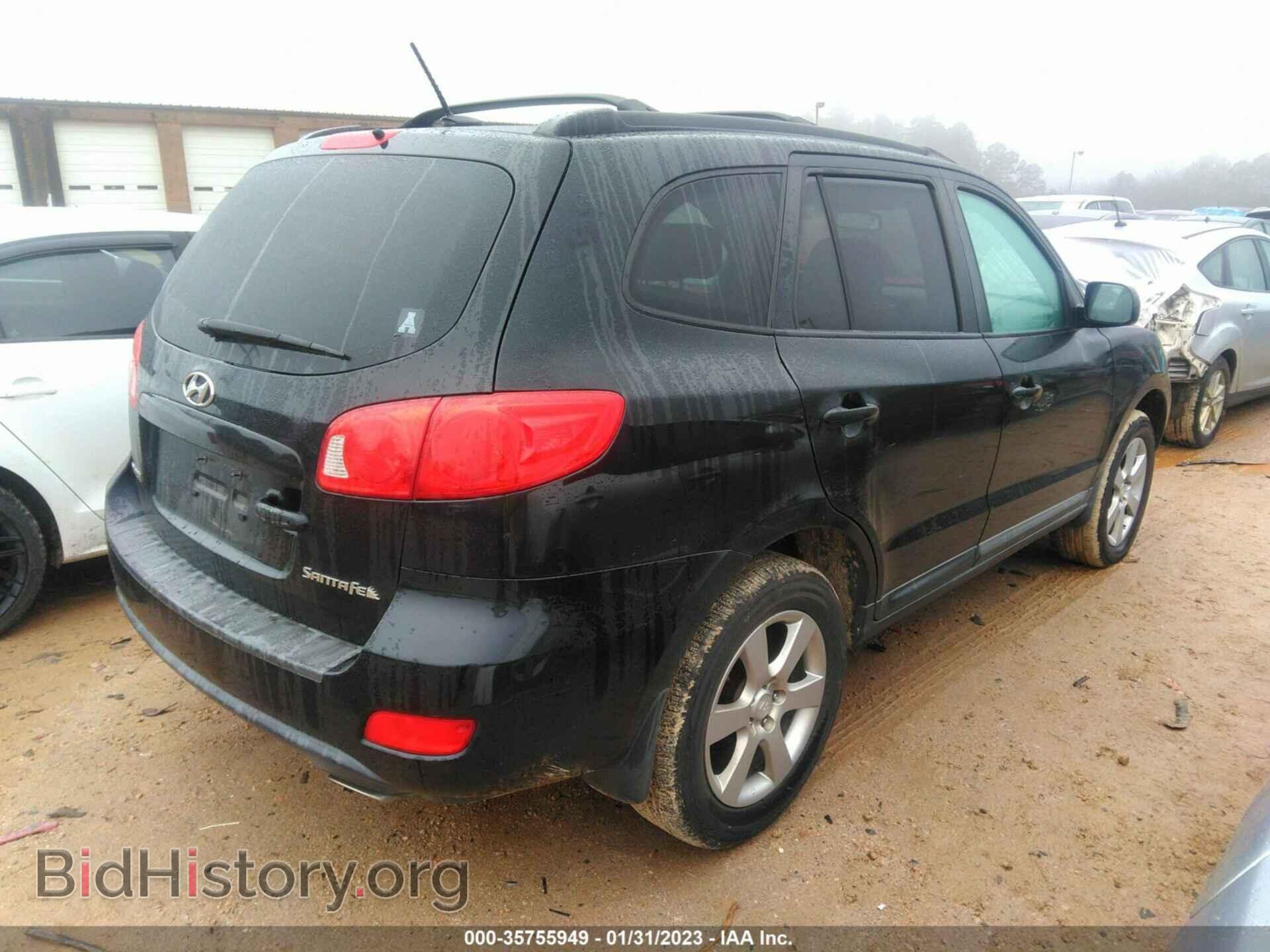 2009 HYUNDAI SANTA FE - VIN: 5NMSH13E69H303473 - Фото 4