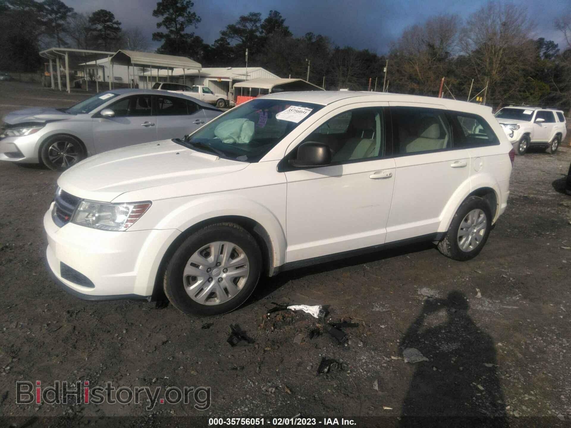 2015 DODGE JOURNEY - VIN: 3C4PDCAB8FT557514 - Фото 2