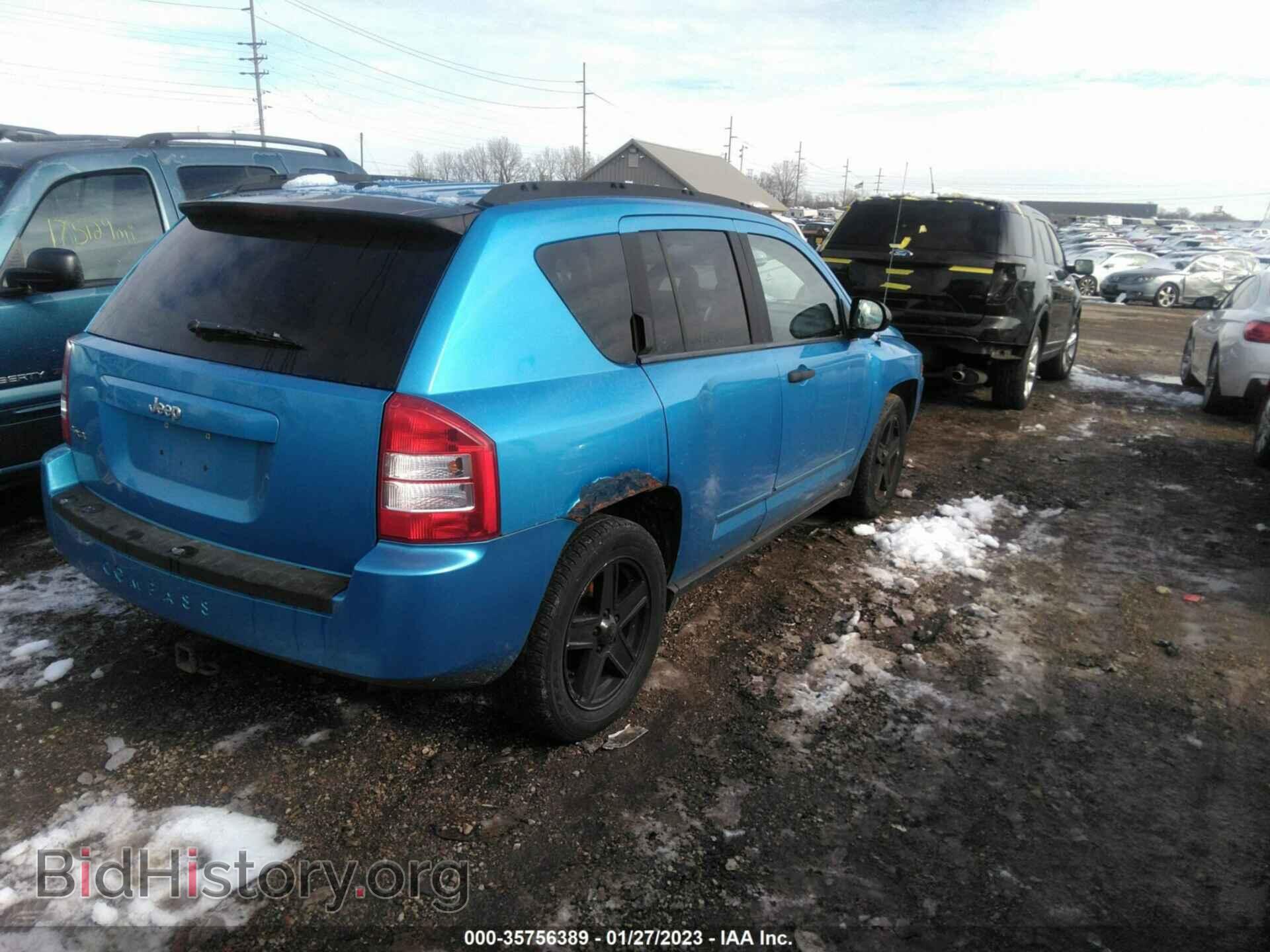 2008 JEEP COMPASS - VIN: 1J8FF47W38D682380 - Фото 4