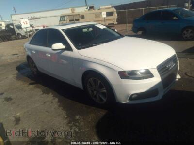 2011 Audi A4 2.0T Premium, white — VIN WAUAFAFL8BN045832, IAAI