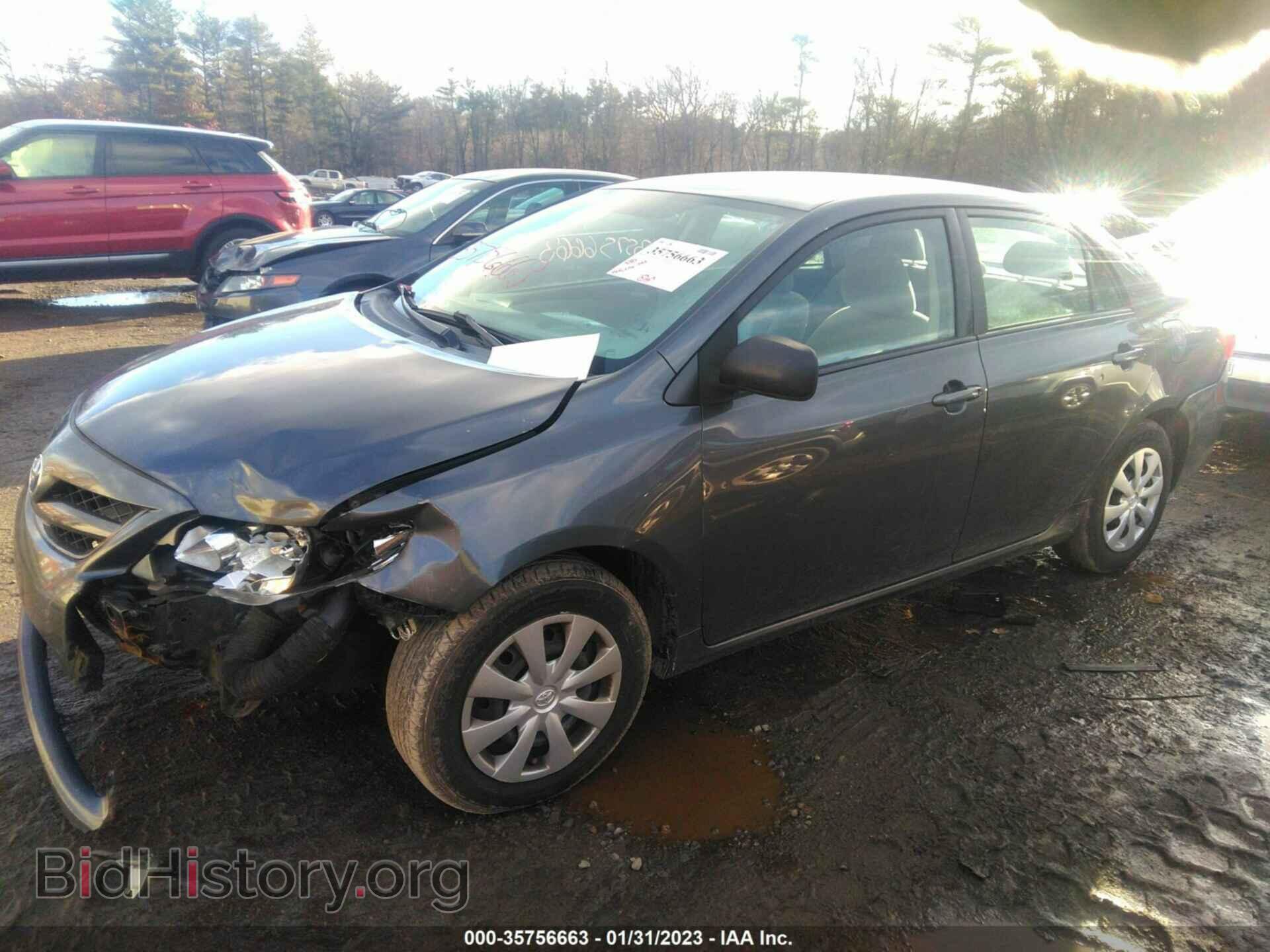 2011 TOYOTA COROLLA - VIN: 2T1BU4EE0BC590668 - Фото 2