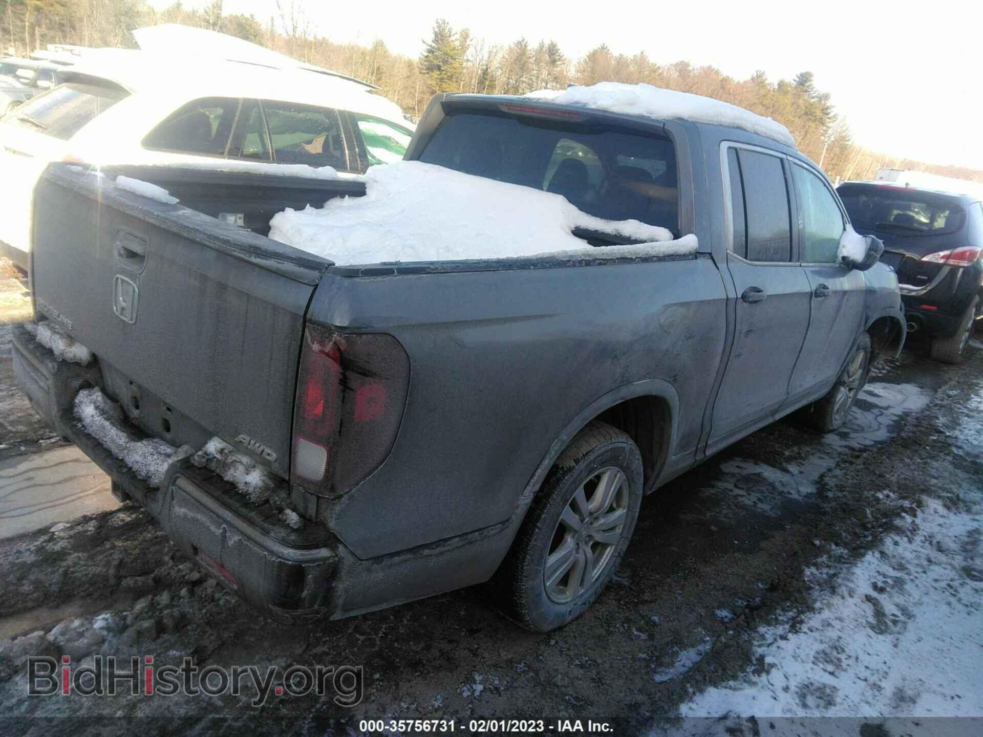 2017 HONDA RIDGELINE - VIN: 5FPYK3F23HB017953 - Фото 4
