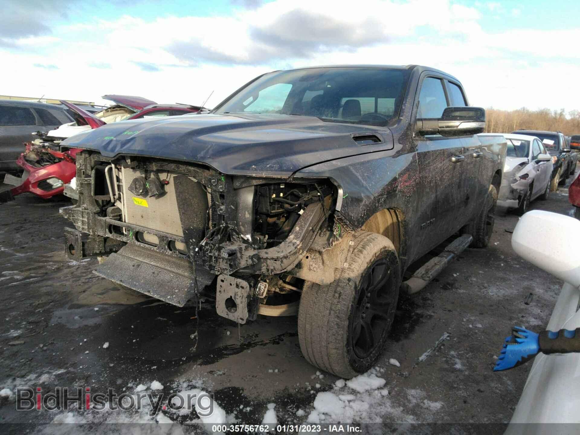 2021 RAM 1500 - VIN: 1C6SRFBT8MN618434 - Фото 2