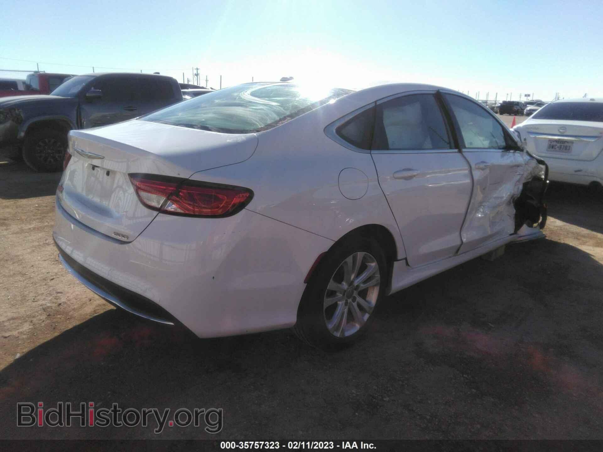 2015 CHRYSLER 200 - VIN: 1C3CCCAB7FN658601 - Фото 4