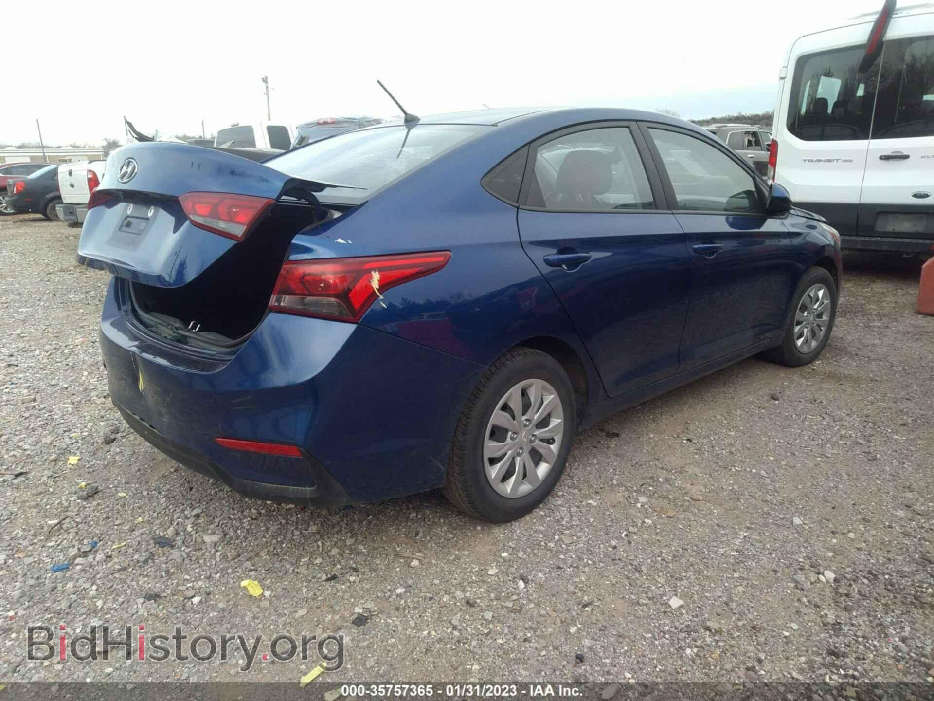 2021 HYUNDAI ACCENT - VIN: 3KPC24A66ME128872 - Фото 4