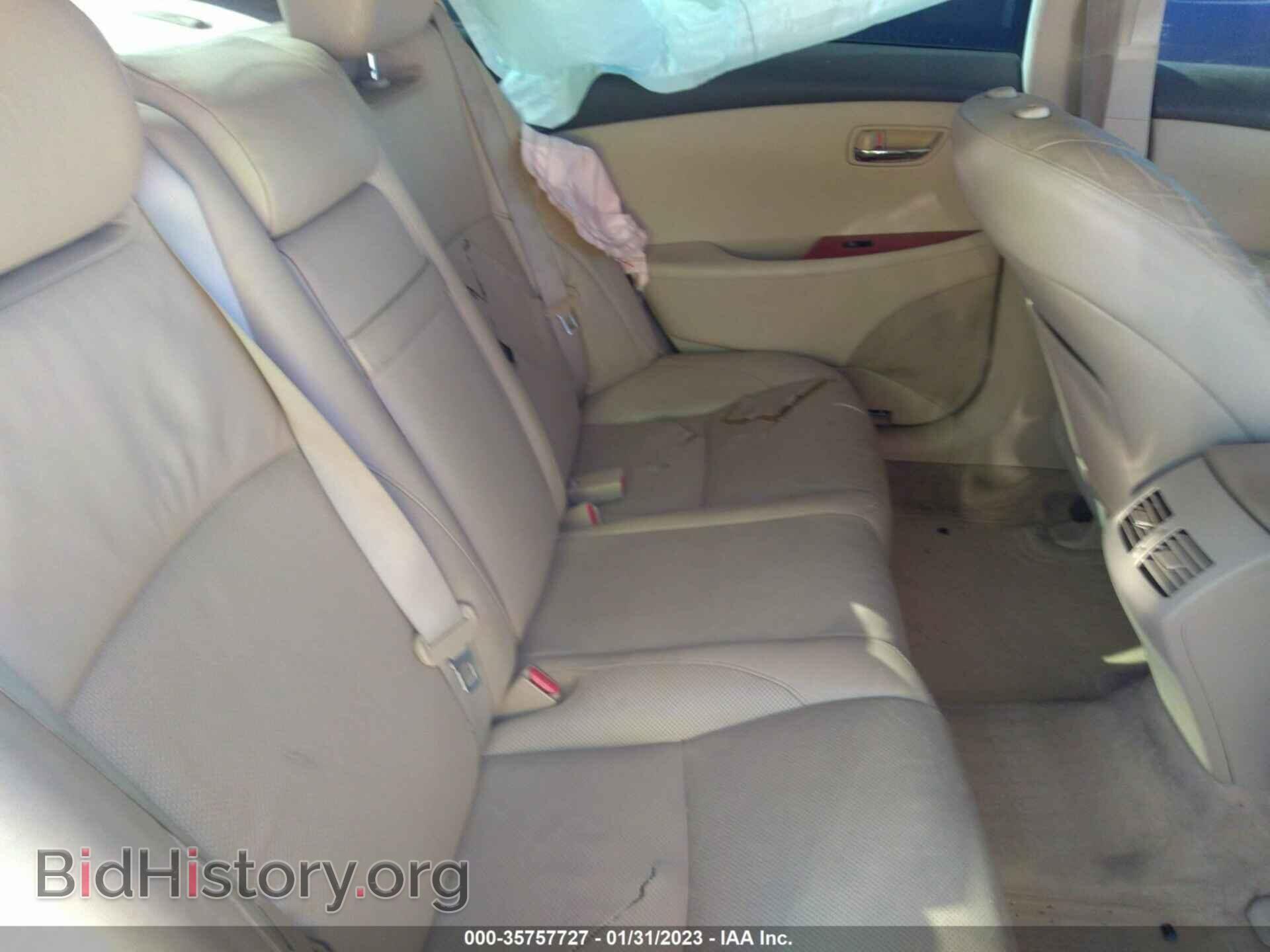 2009 LEXUS ES 350 - VIN: JTHBJ46G892330454 - Фото 8