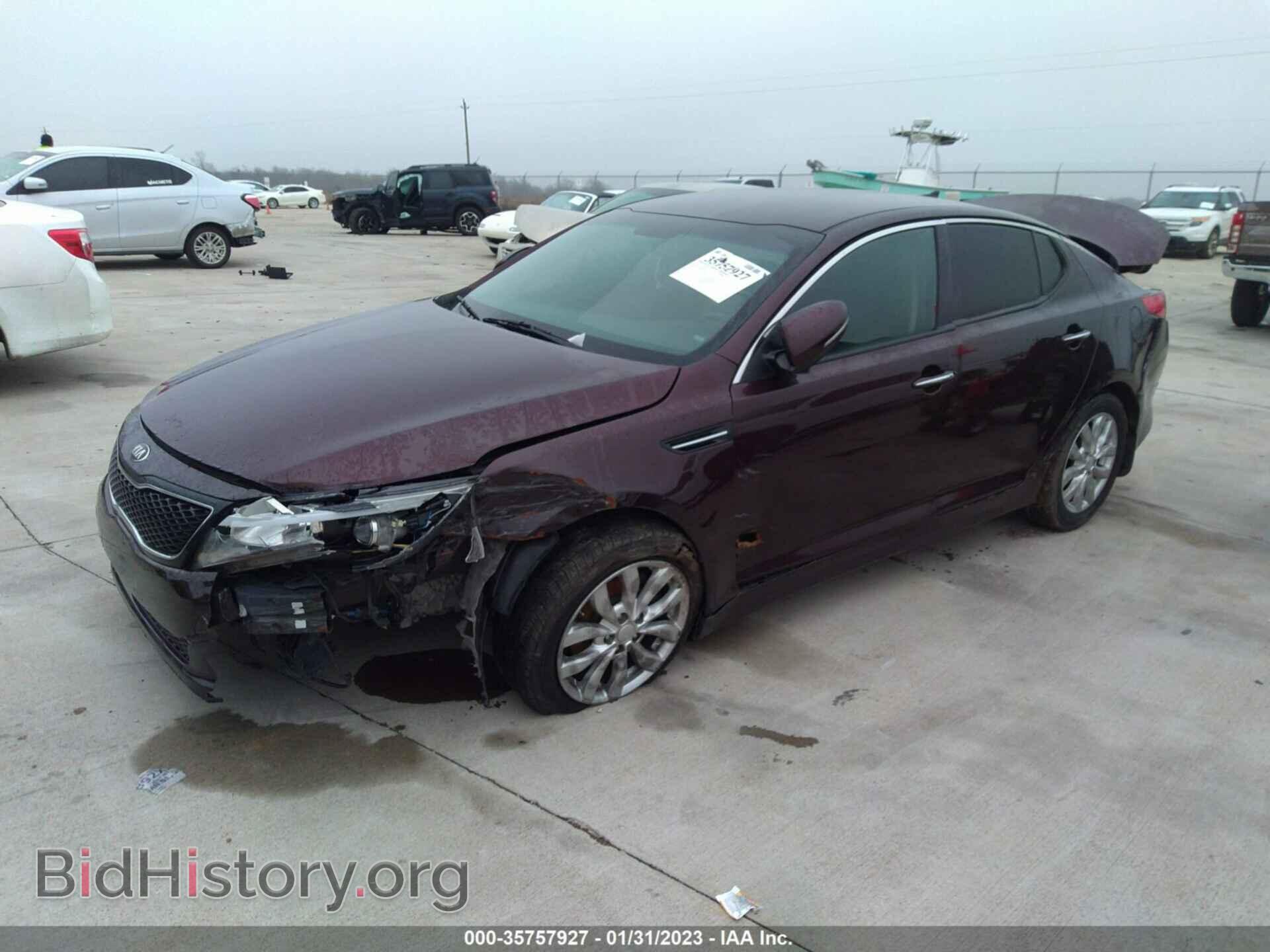 2014 KIA OPTIMA - VIN: 5XXGN4A76EG322098 - Photo 2