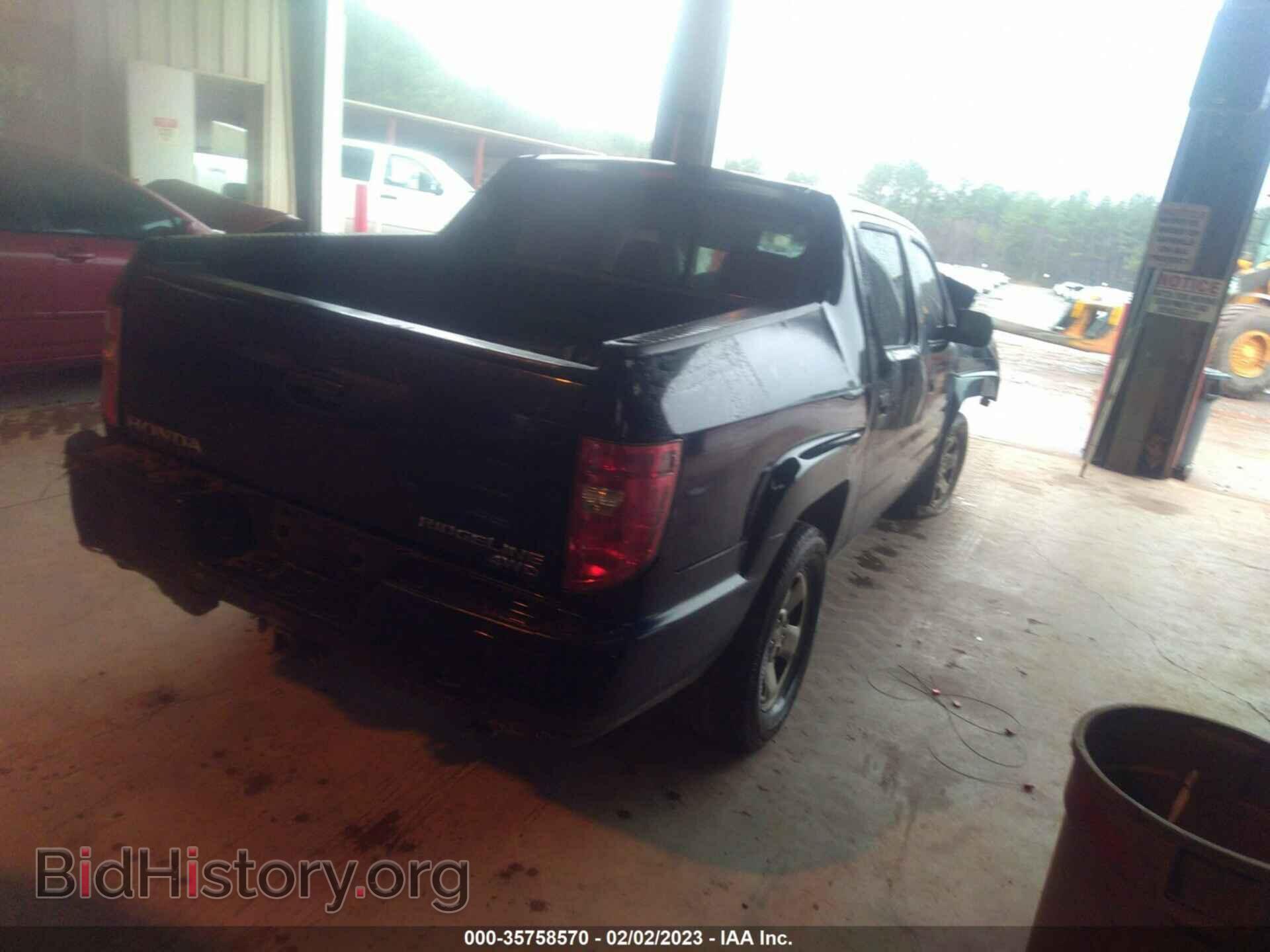 2011 HONDA RIDGELINE - VIN: 5FPYK1F2XBB011711 - Фото 4