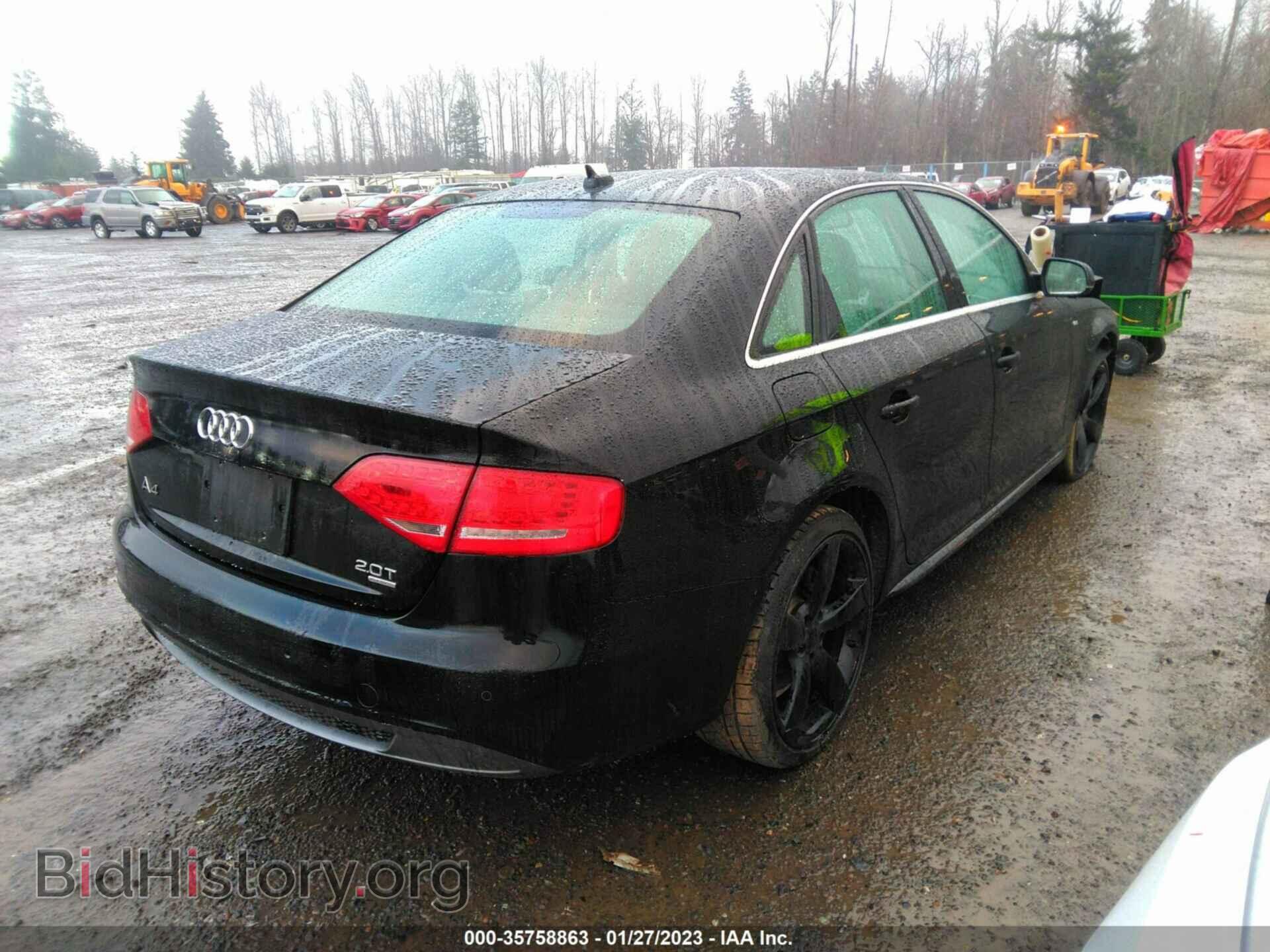 2012 AUDI A4 - VIN: WAUFFAFL5CN002539 - Фото 4