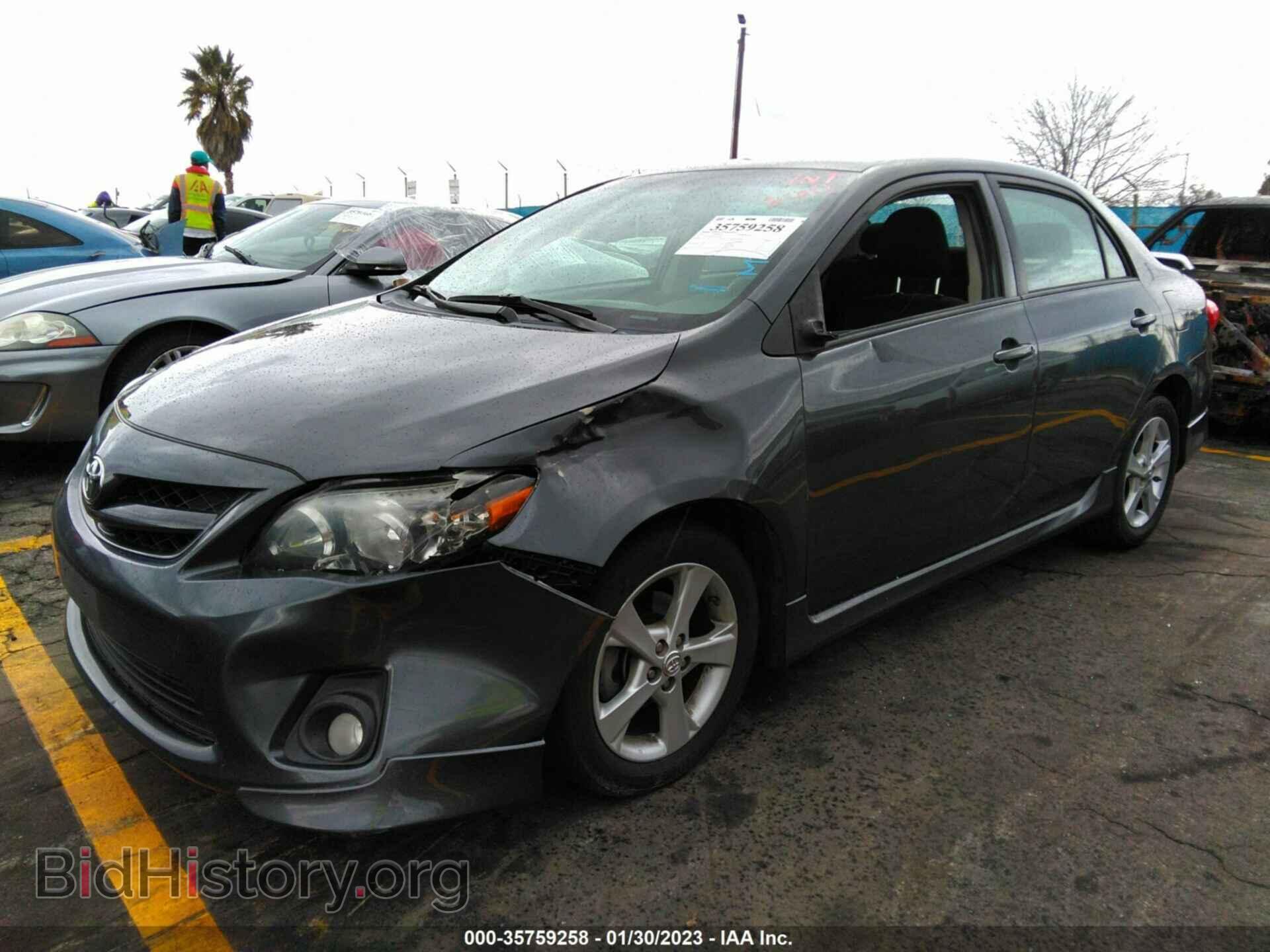 2011 TOYOTA COROLLA - VIN: 2T1BU4EEXBC632408 - Фото 2