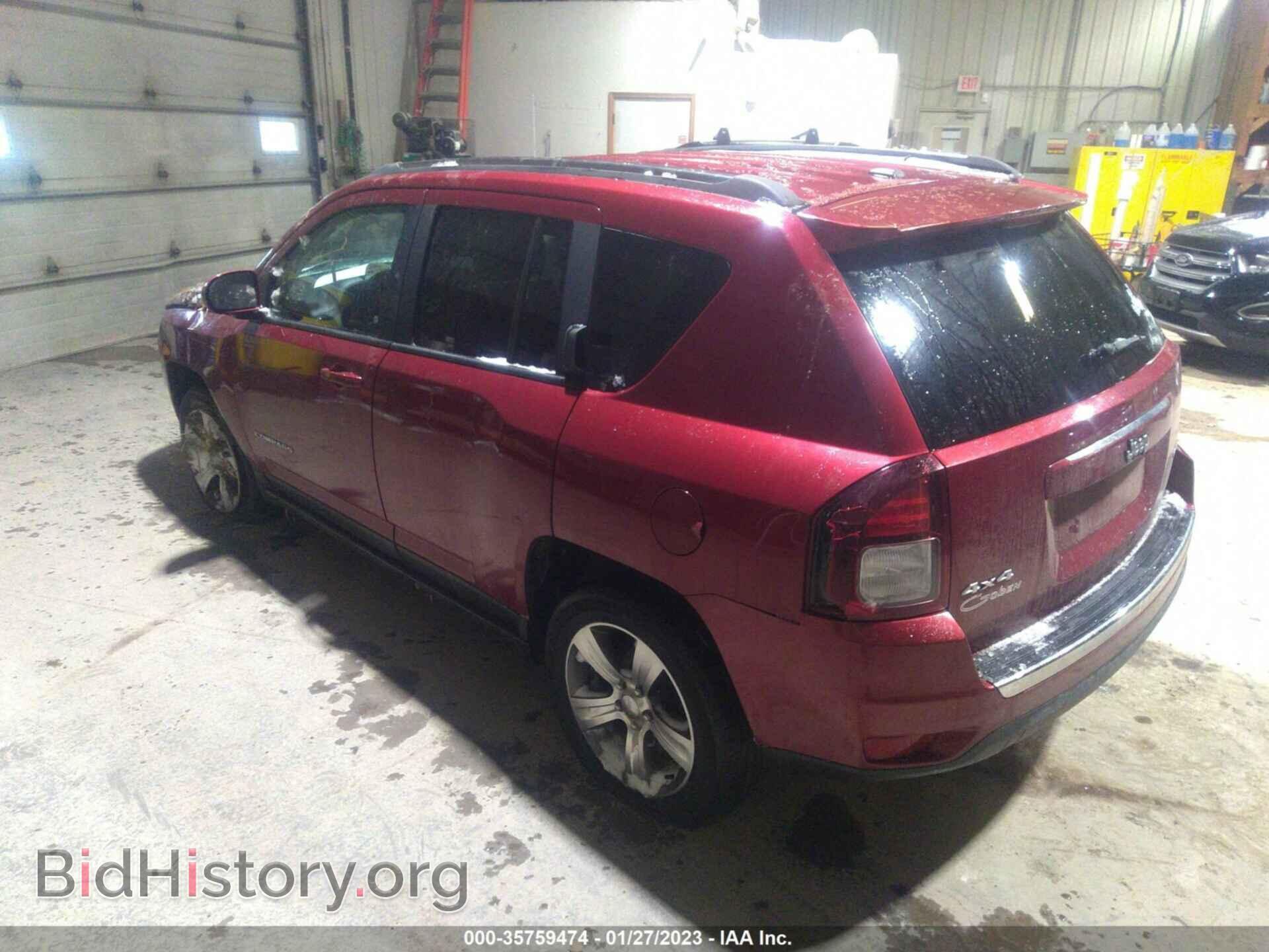 2016 JEEP COMPASS - VIN: 1C4NJDEB7GD799377 - Фото 3