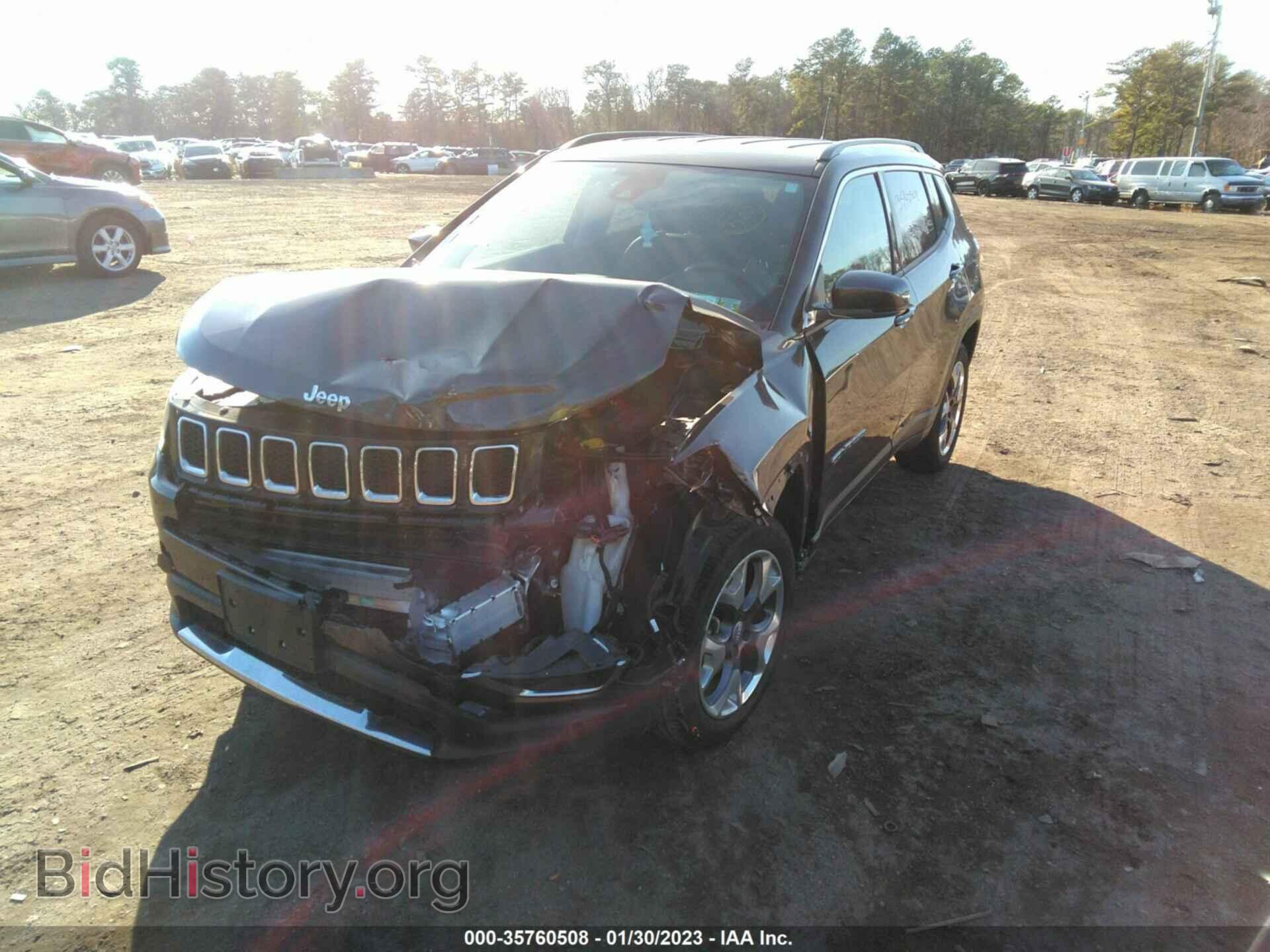 2021 JEEP COMPASS - VIN: 3C4NJDCB2MT578570 - Фото 2