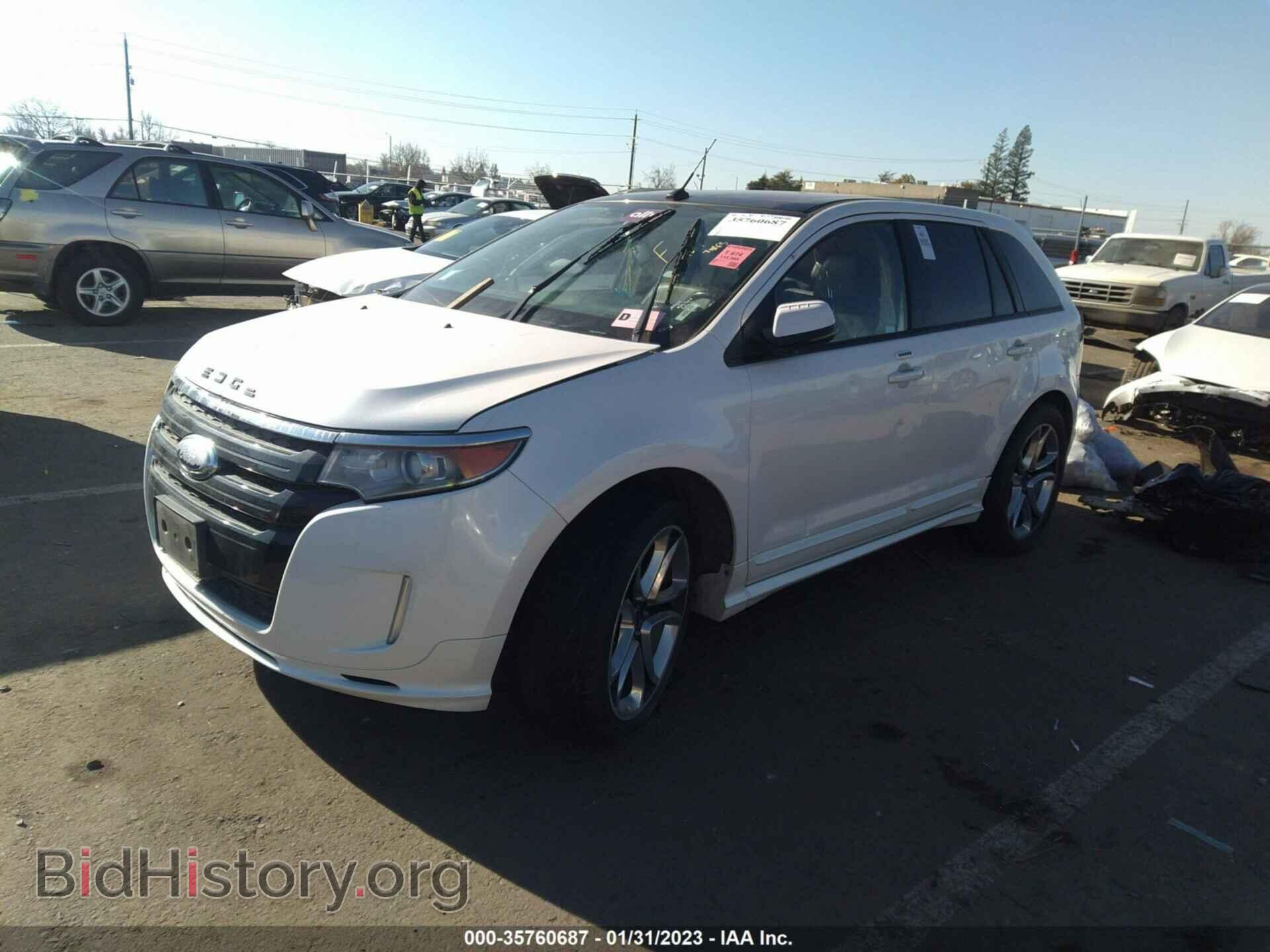 2013 FORD EDGE - VIN: 2FMDK3AK3DBB79101 - Фото 2
