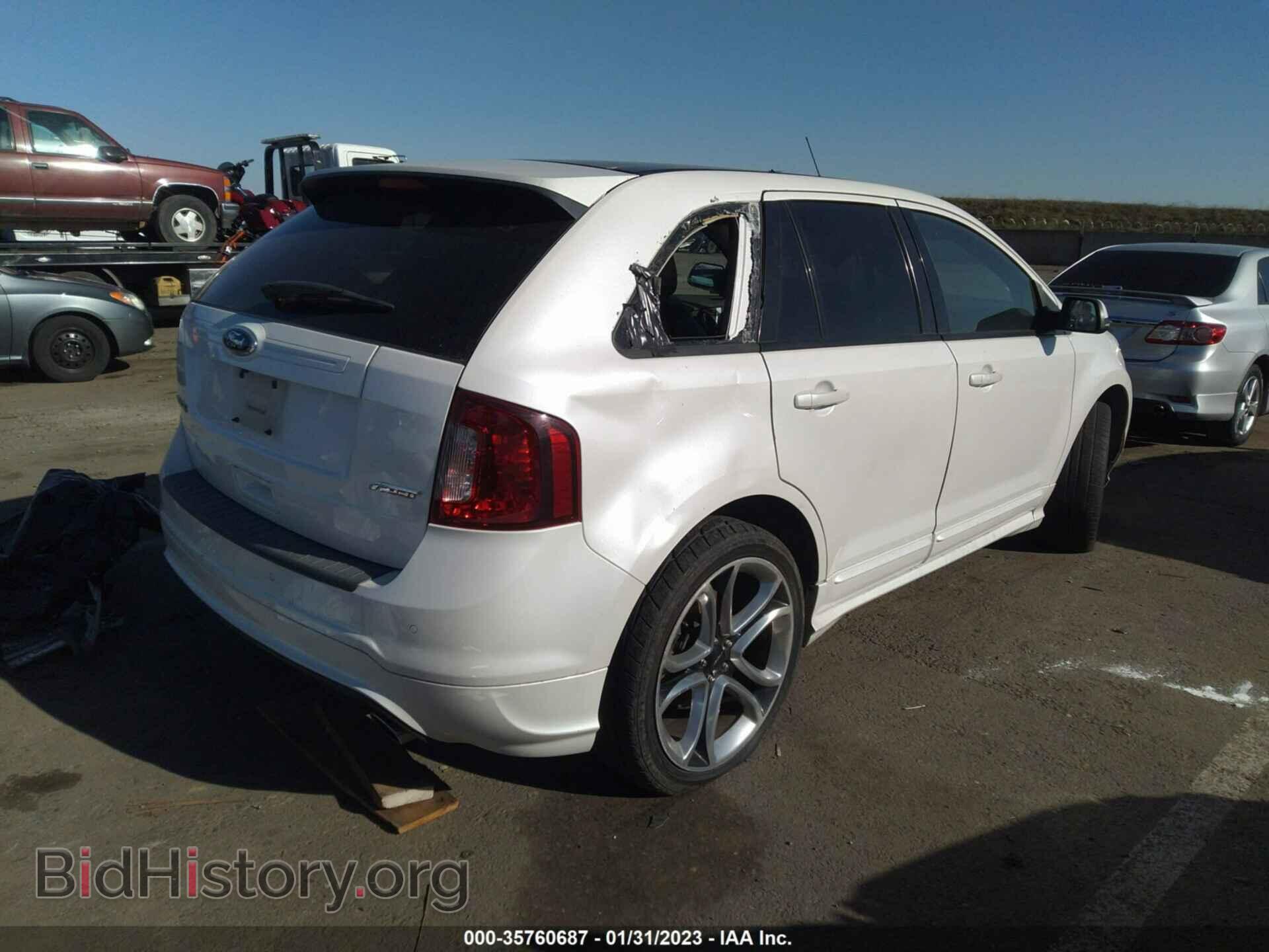2013 FORD EDGE - VIN: 2FMDK3AK3DBB79101 - Фото 4
