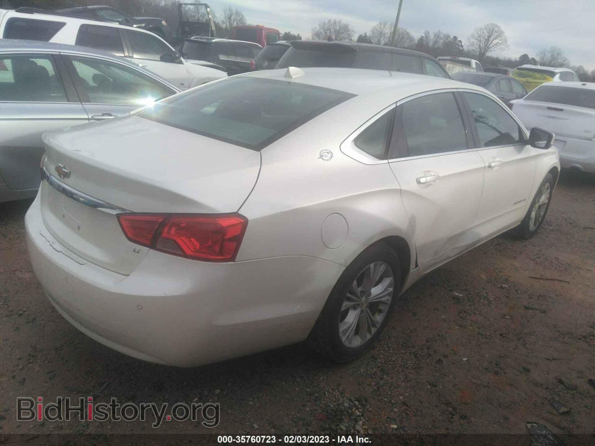 2014 CHEVROLET IMPALA - VIN: 2G1115SL7E9244417 - Фото 4