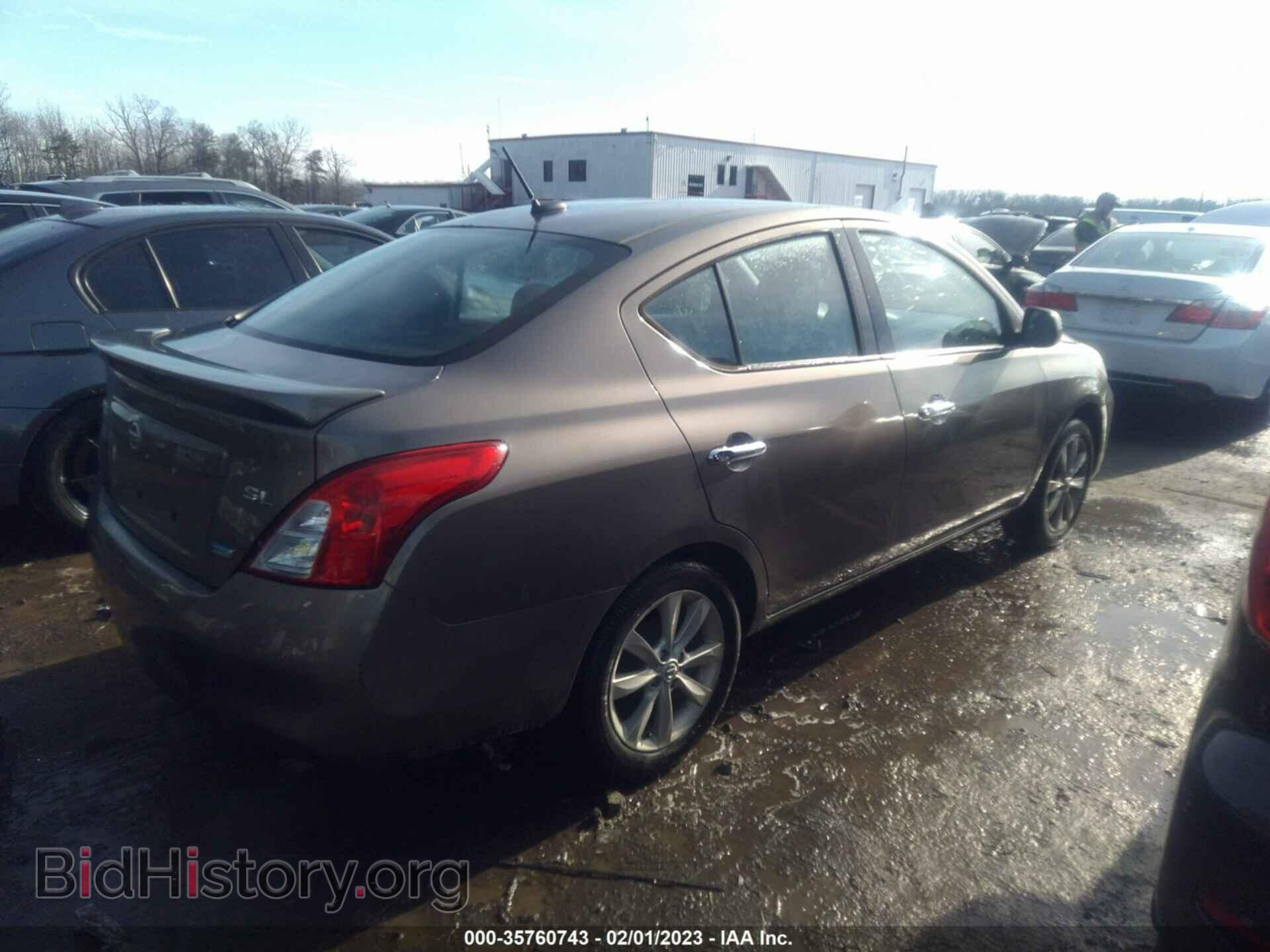 2014 NISSAN VERSA - VIN: 3N1CN7AP3EL842475 - Фото 4