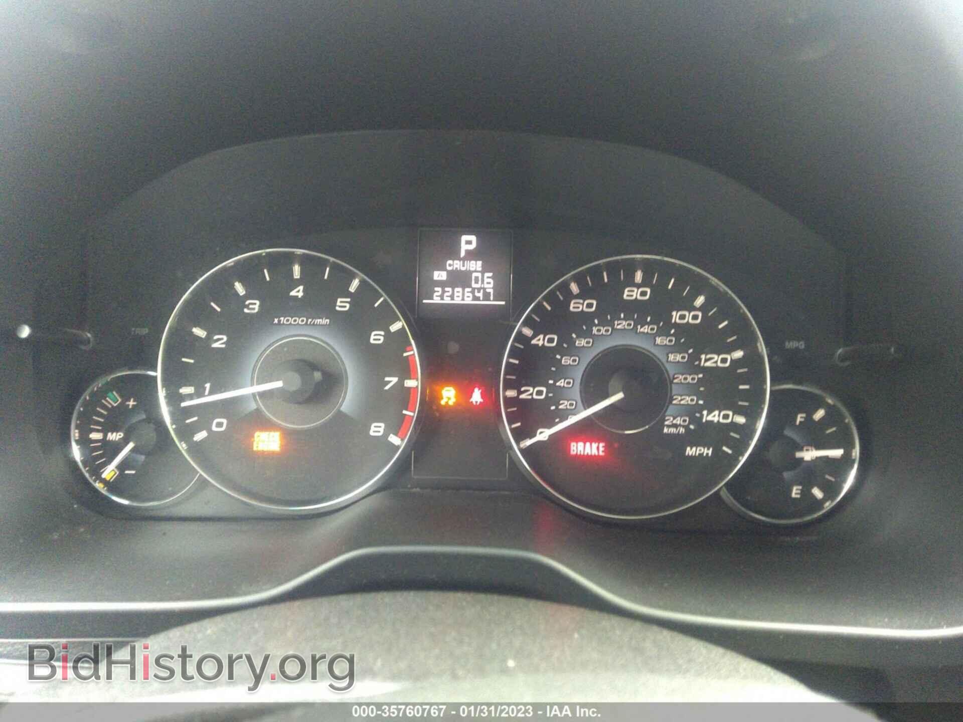 2010 SUBARU OUTBACK - VIN: 4S4BRBCC8A3350634 - Фото 7