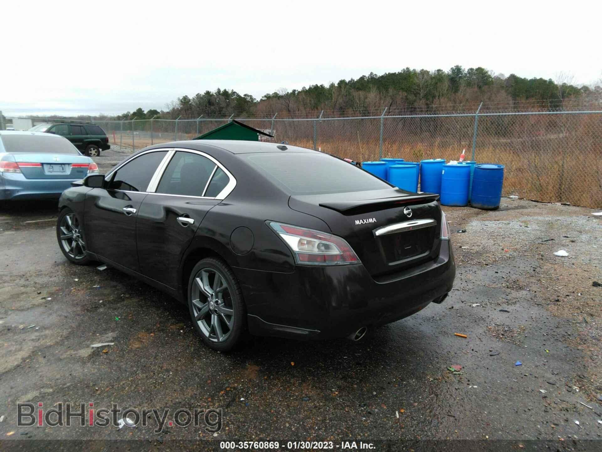 2014 NISSAN MAXIMA - VIN: 1N4AA5AP4EC472238 - Фото 3