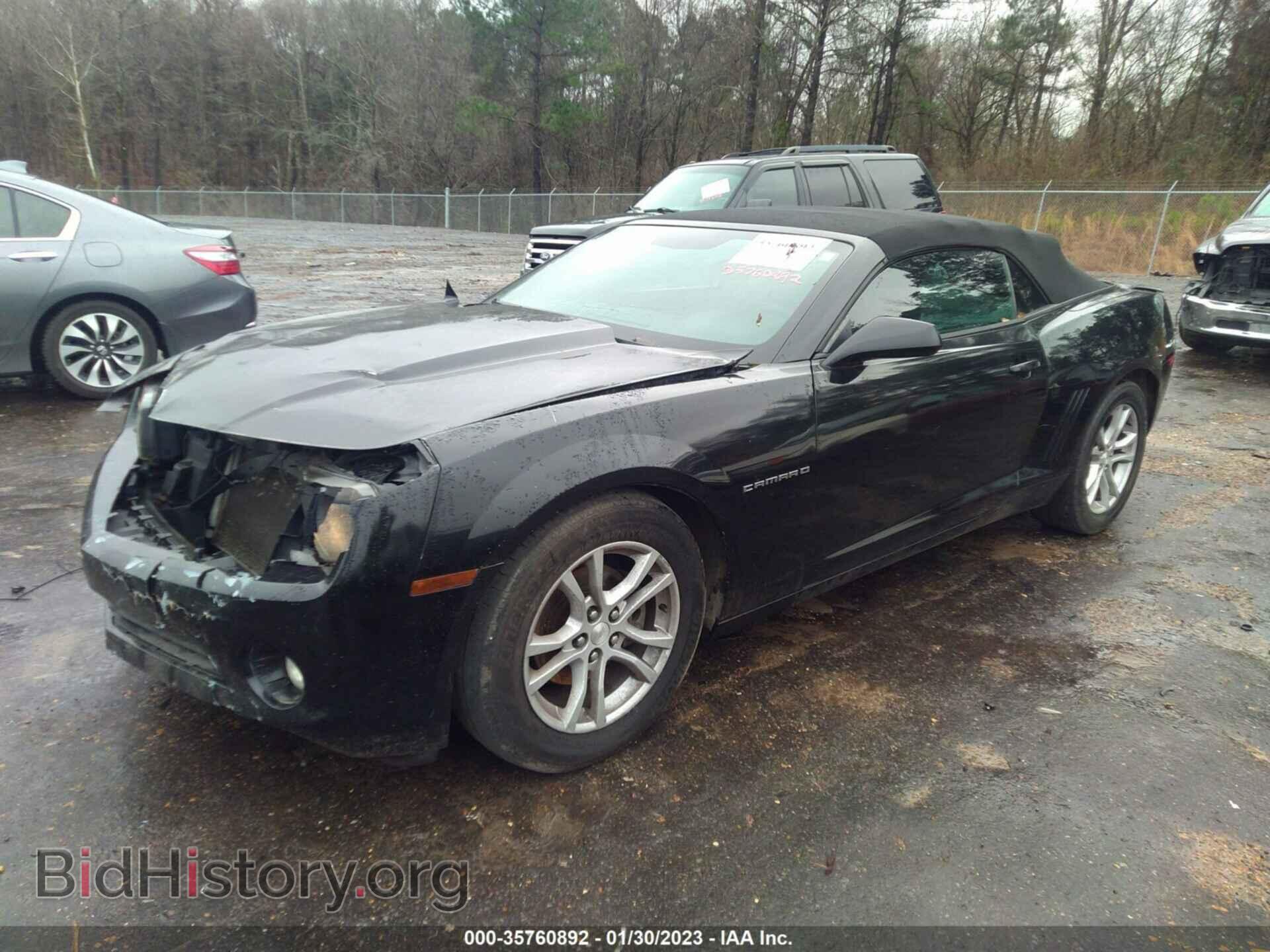 2013 CHEVROLET CAMARO - VIN: 2G1FB3D33D9103668 - Фото 2