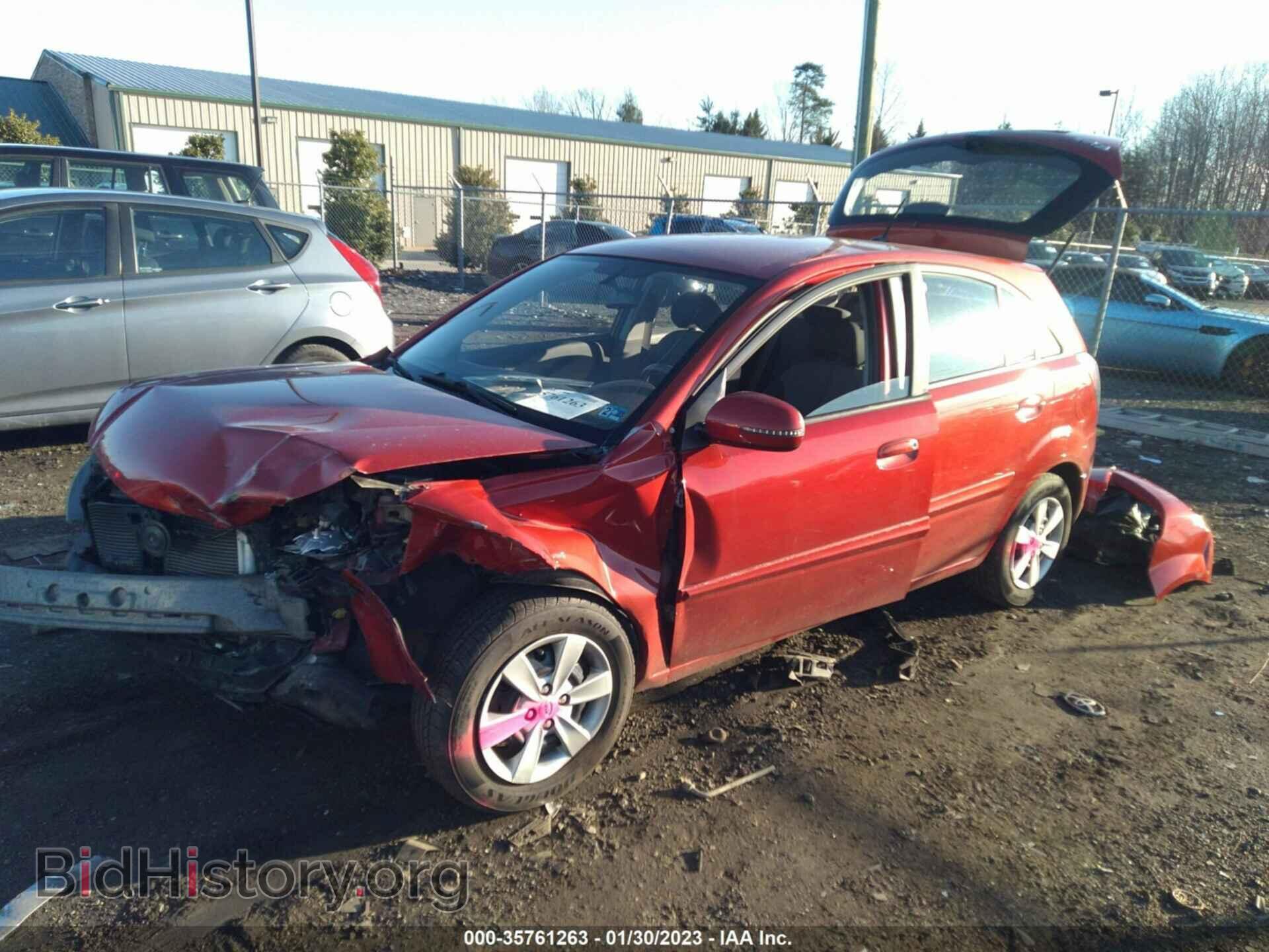 2011 KIA RIO - VIN: KNADH5A34B6797527 - Фото 2