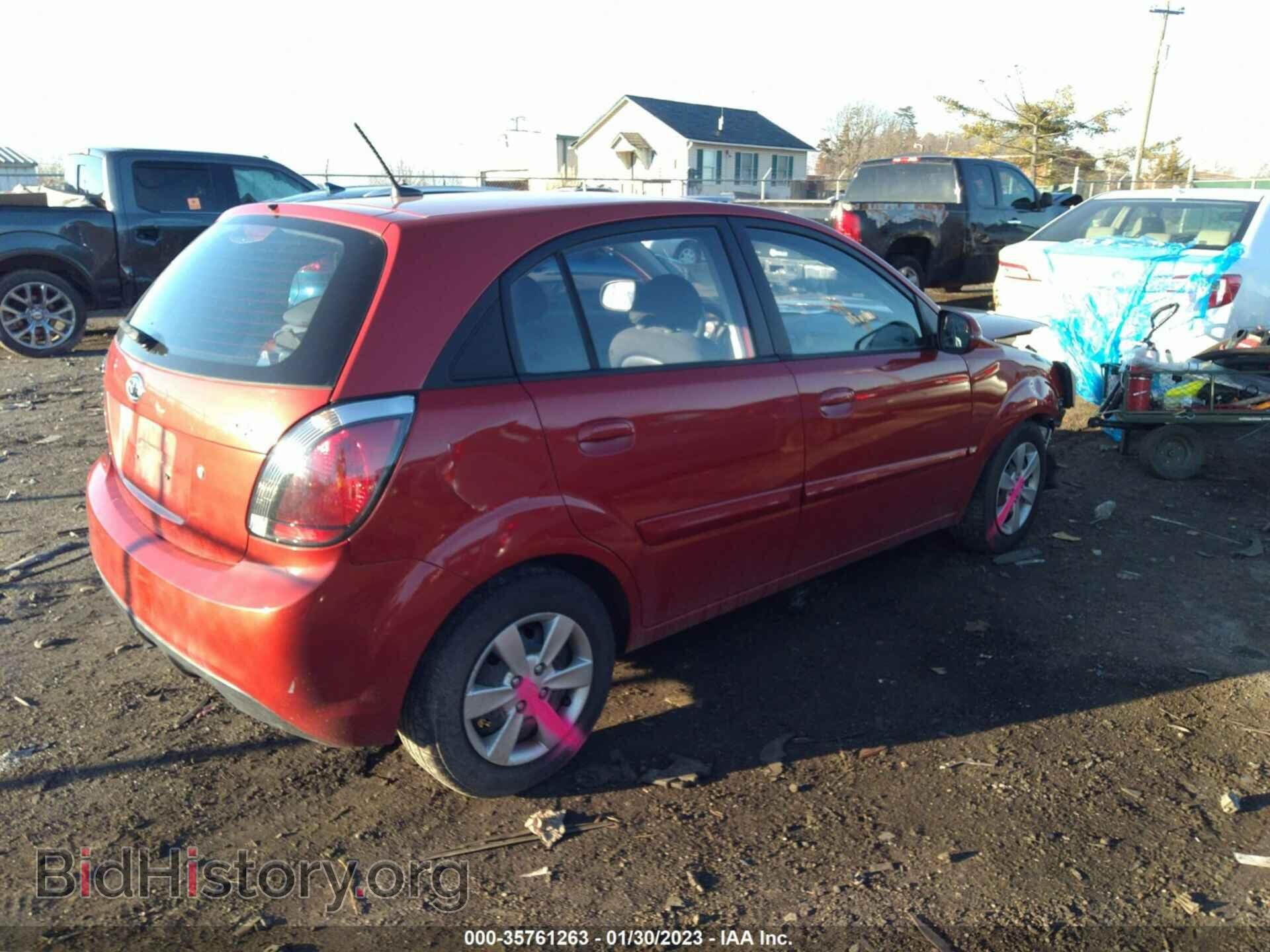 2011 KIA RIO - VIN: KNADH5A34B6797527 - Фото 4
