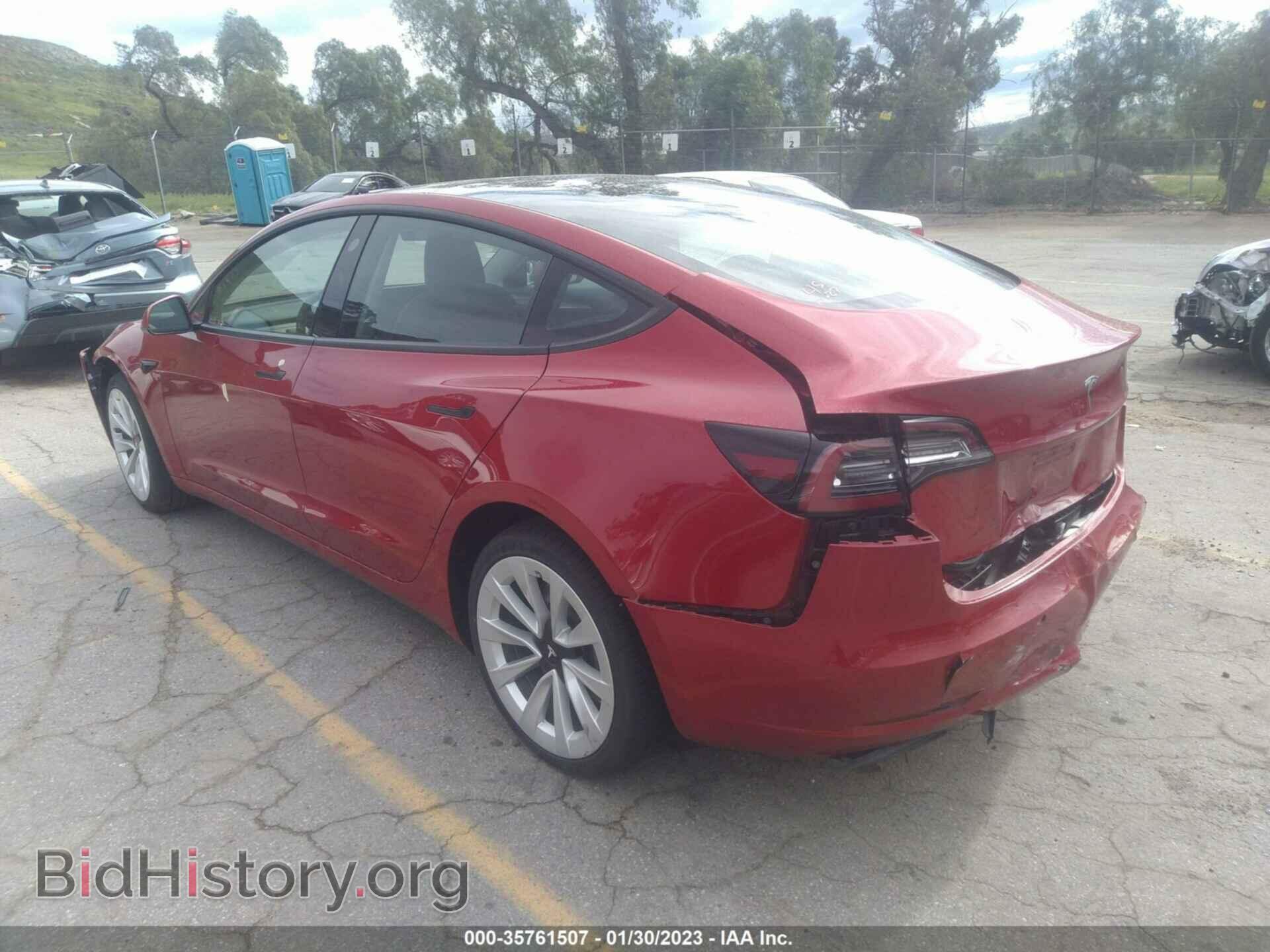 2022 TESLA MODEL 3 - VIN: 5YJ3E1EA5NF122626 - Photo 3
