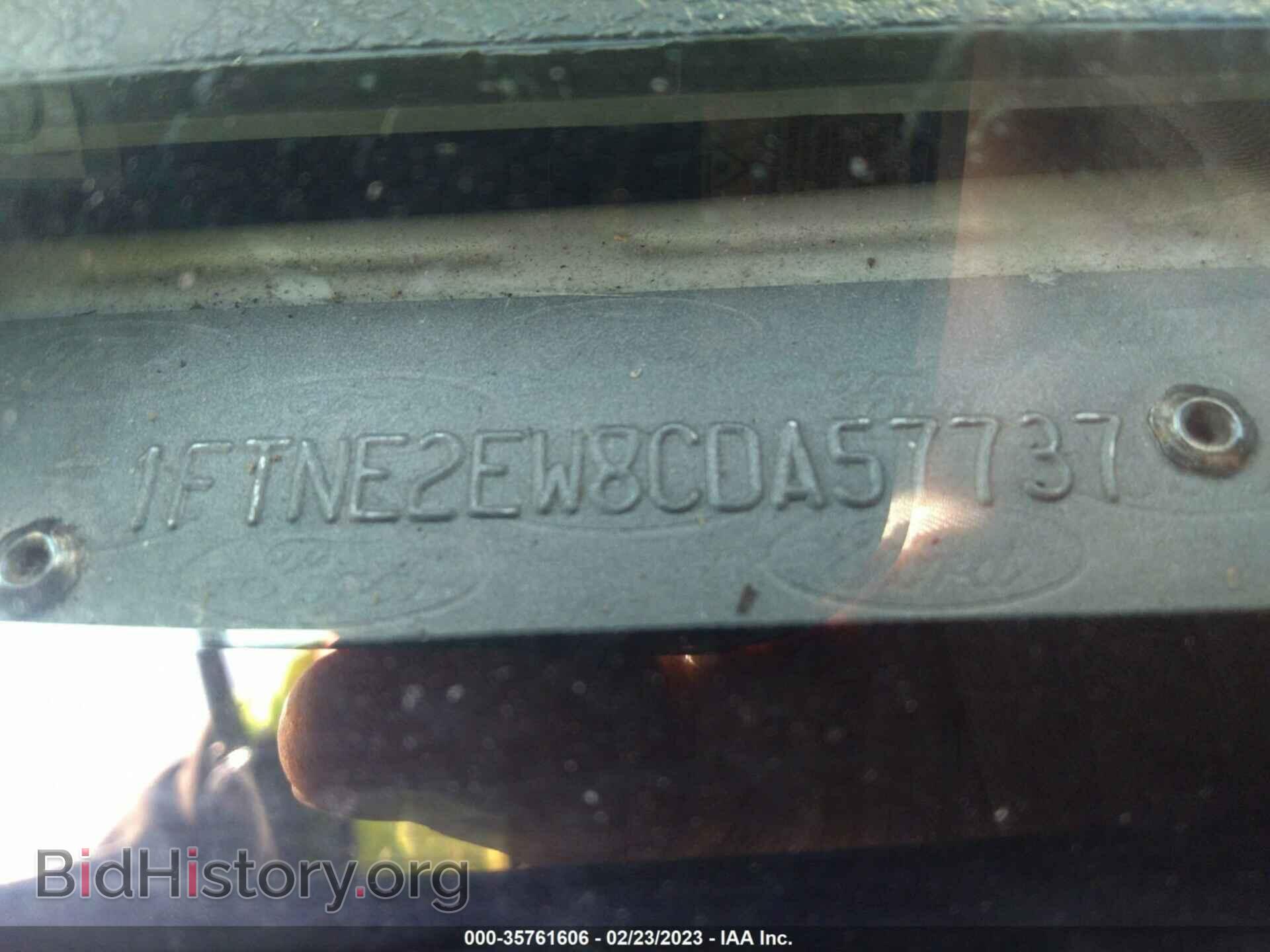 2012 FORD ECONOLINE CARGO VAN - VIN: 1FTNE2EW8CDA57737 - Фото 9
