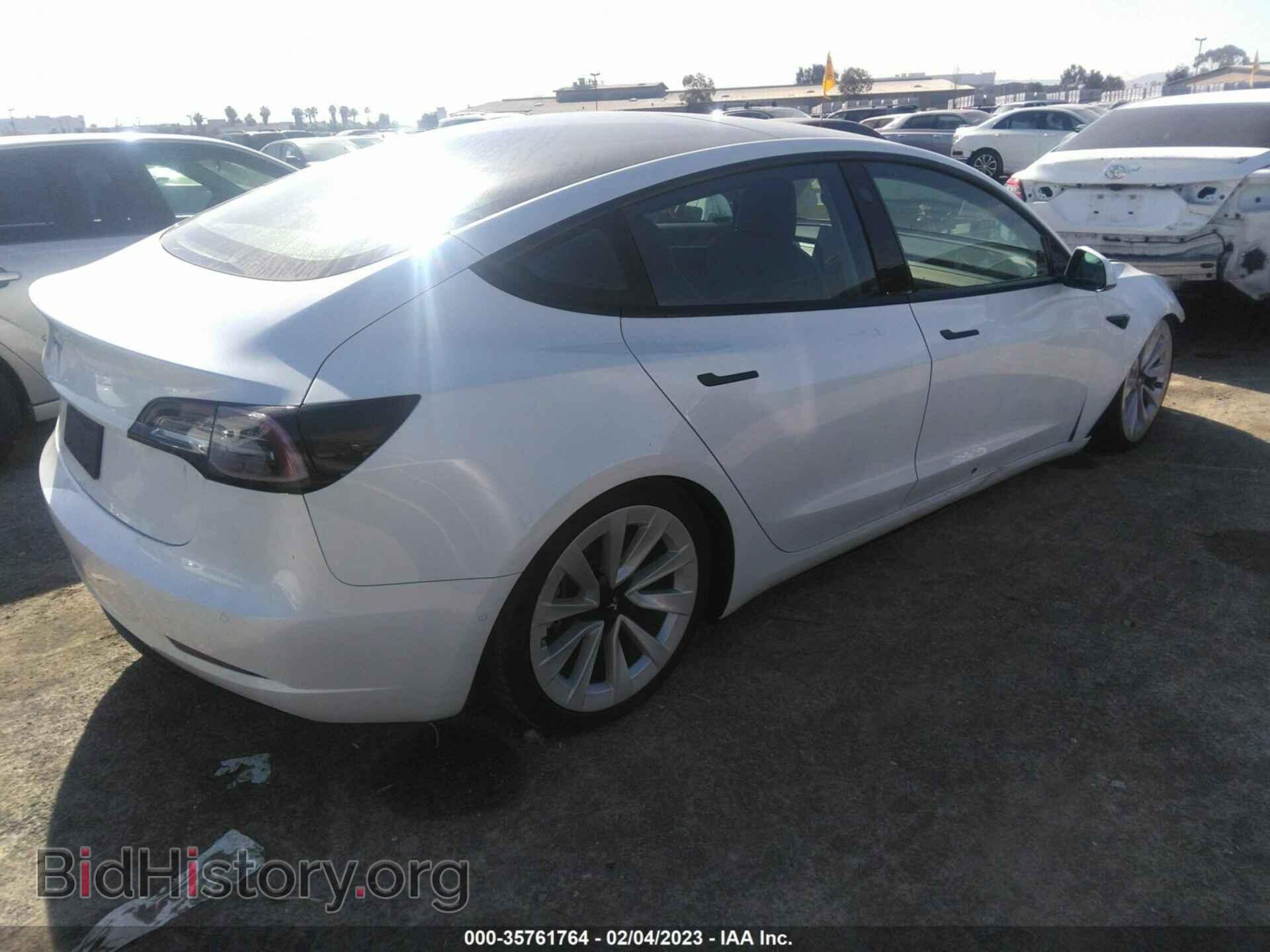 2021 TESLA MODEL 3 - VIN: 5YJ3E1EA4MF066645 - Photo 4