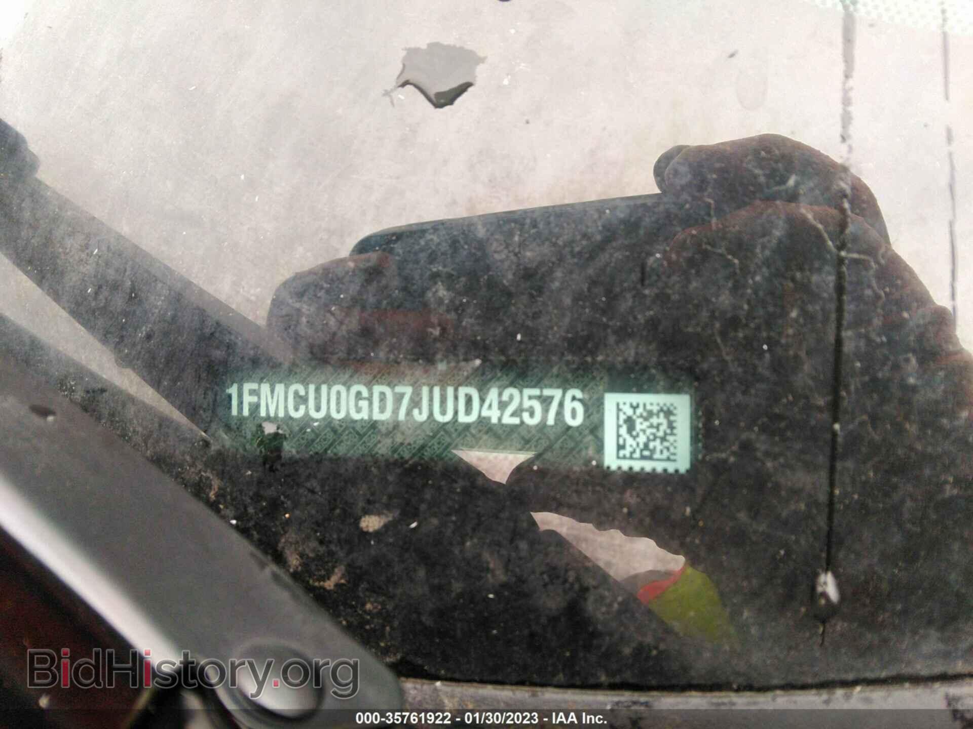 2018 FORD ESCAPE - VIN: 1FMCU0GD7JUD42576 - Фото 9