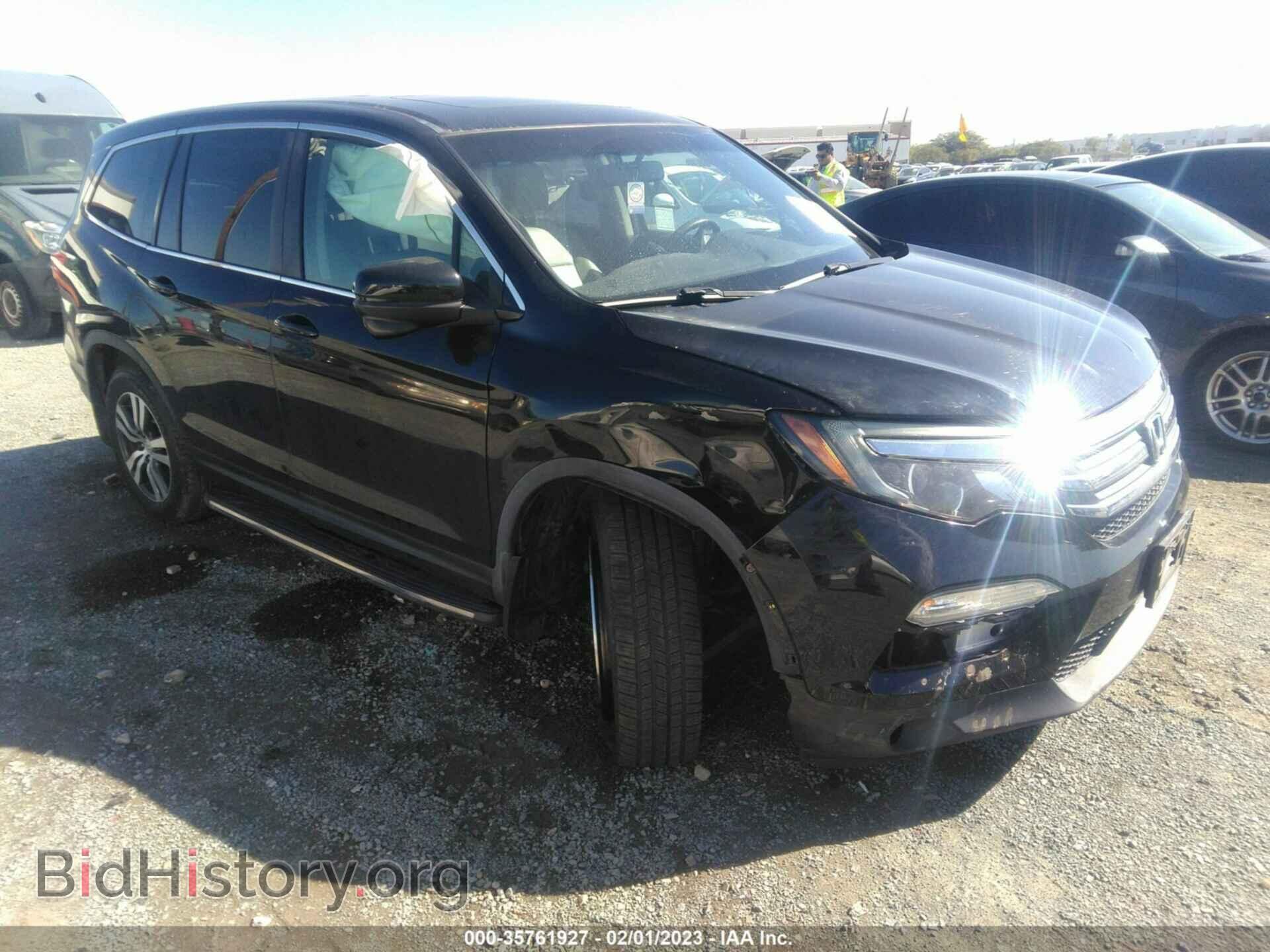 Фотография 5FNYF5H78GB009184 - HONDA PILOT 2016