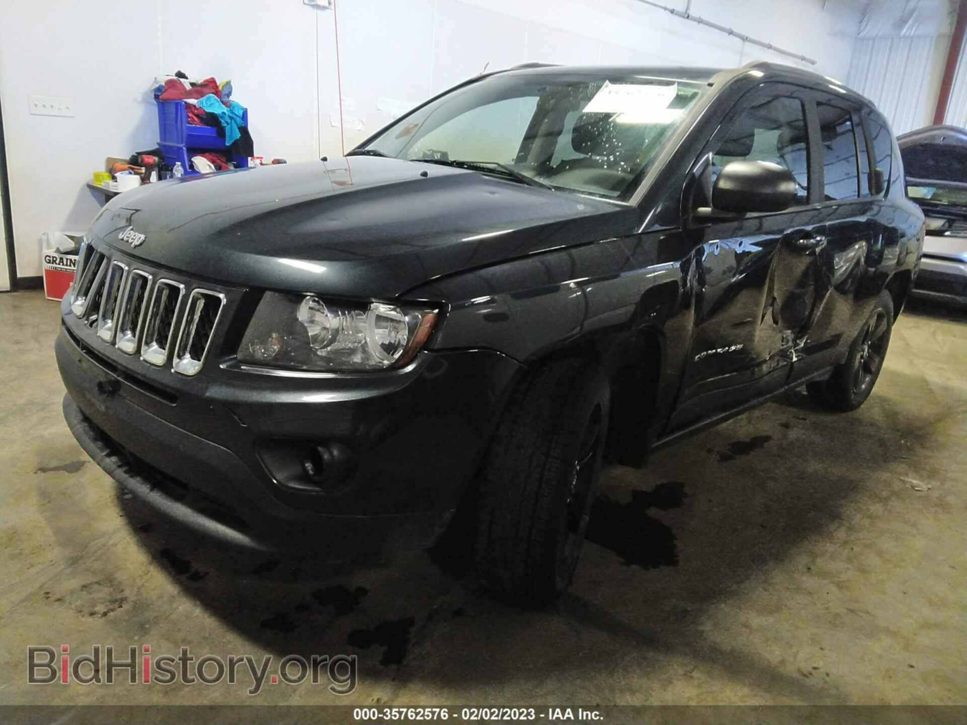 2014 JEEP COMPASS - VIN: 1C4NJDBB9ED841890 - Фото 2