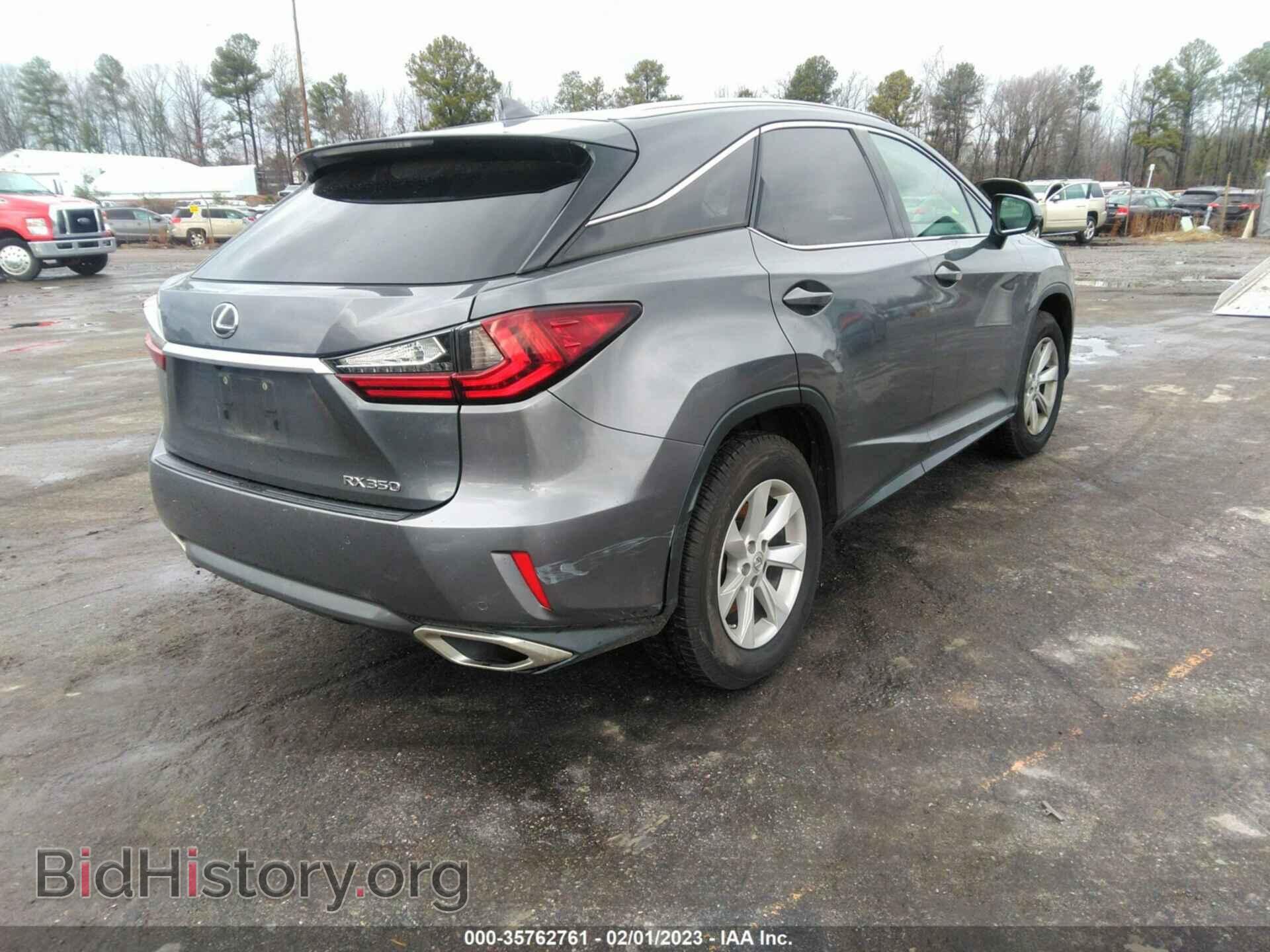 2016 LEXUS RX 350 - VIN: 2T2BZMCA9GC048778 - Фото 4