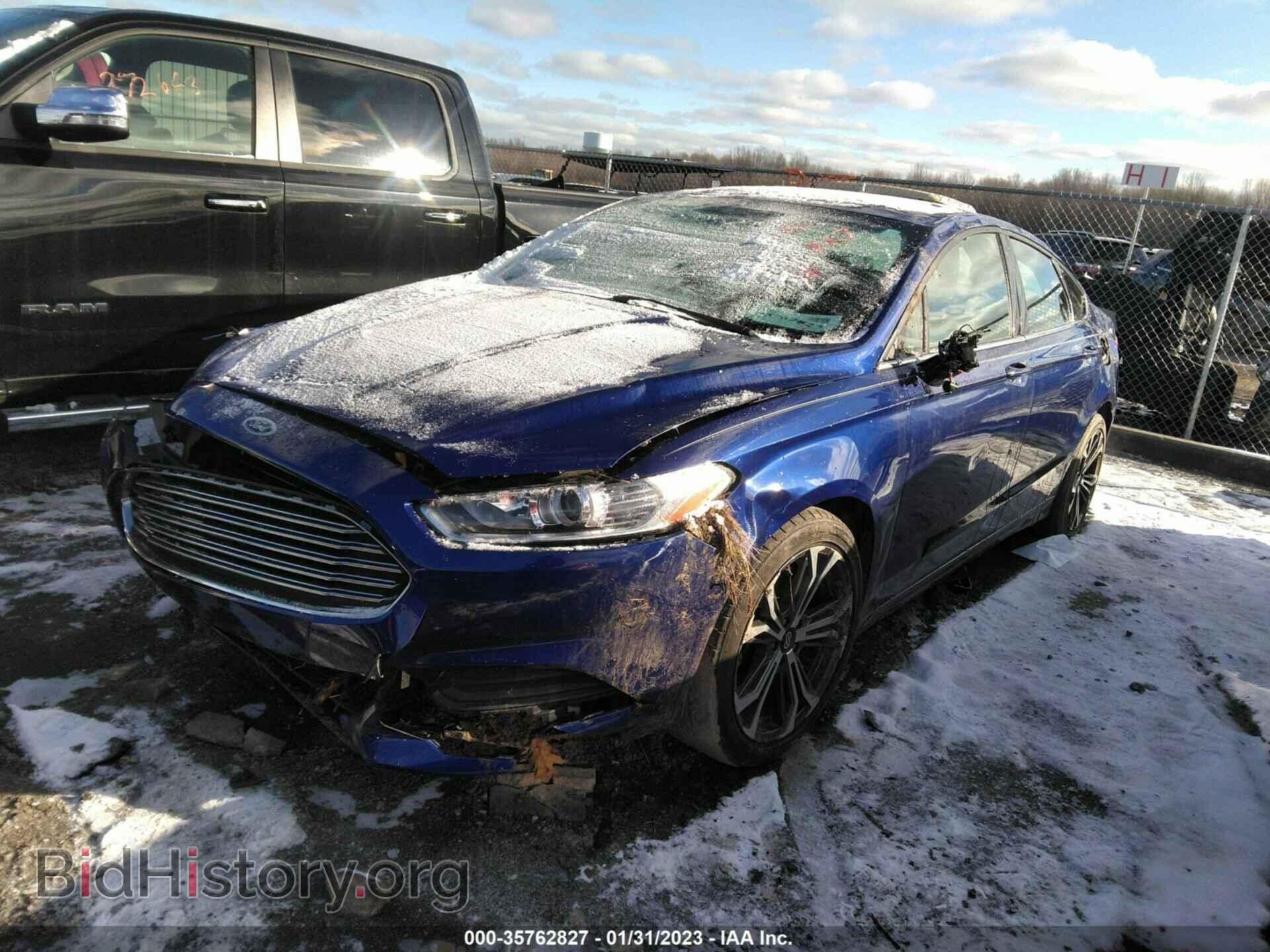 2013 FORD FUSION - VIN: 3FA6P0H77DR346663 - Фото 2
