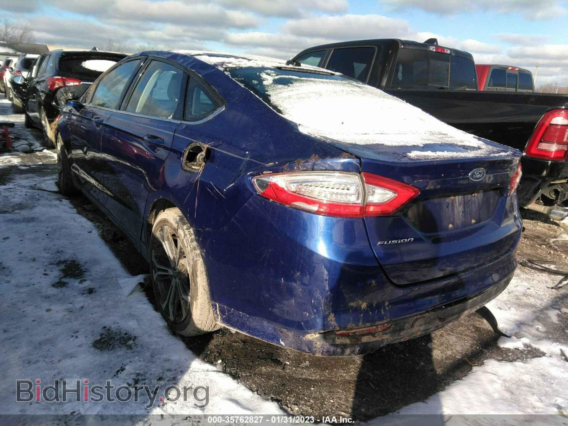 2013 FORD FUSION - VIN: 3FA6P0H77DR346663 - Фото 3