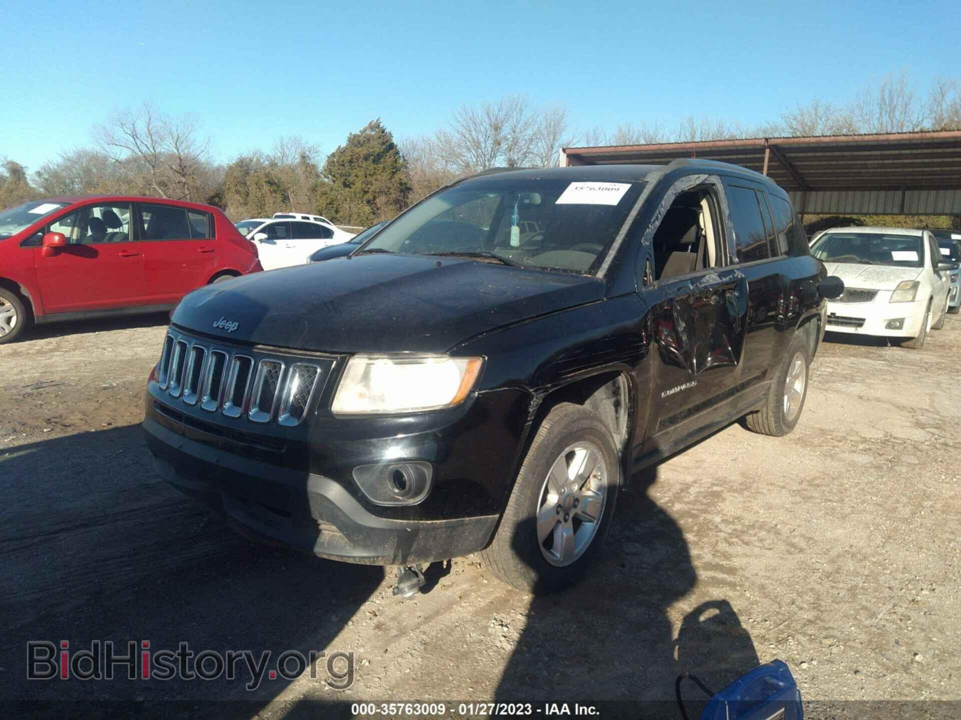 2013 JEEP COMPASS - VIN: 1C4NJCBA1DD244247 - Фото 2