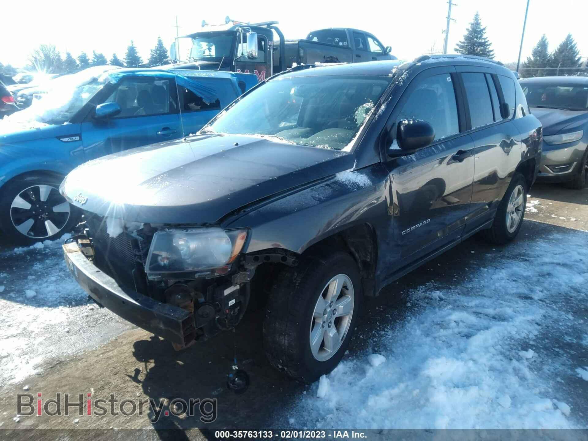 2016 JEEP COMPASS - VIN: 1C4NJCBB3GD761708 - Фото 2