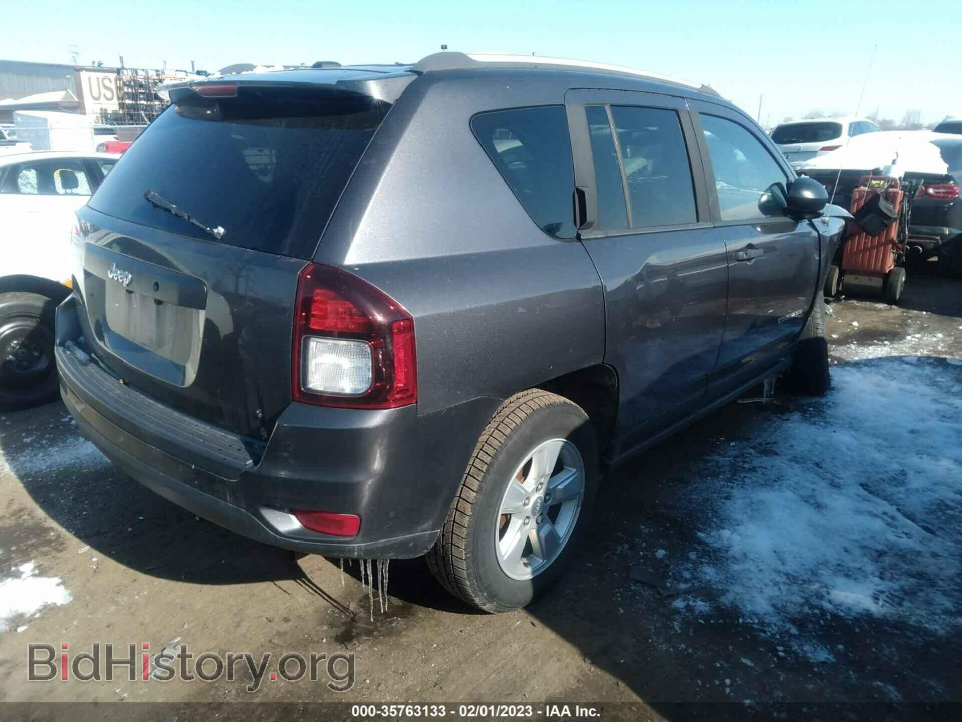 2016 JEEP COMPASS - VIN: 1C4NJCBB3GD761708 - Фото 4