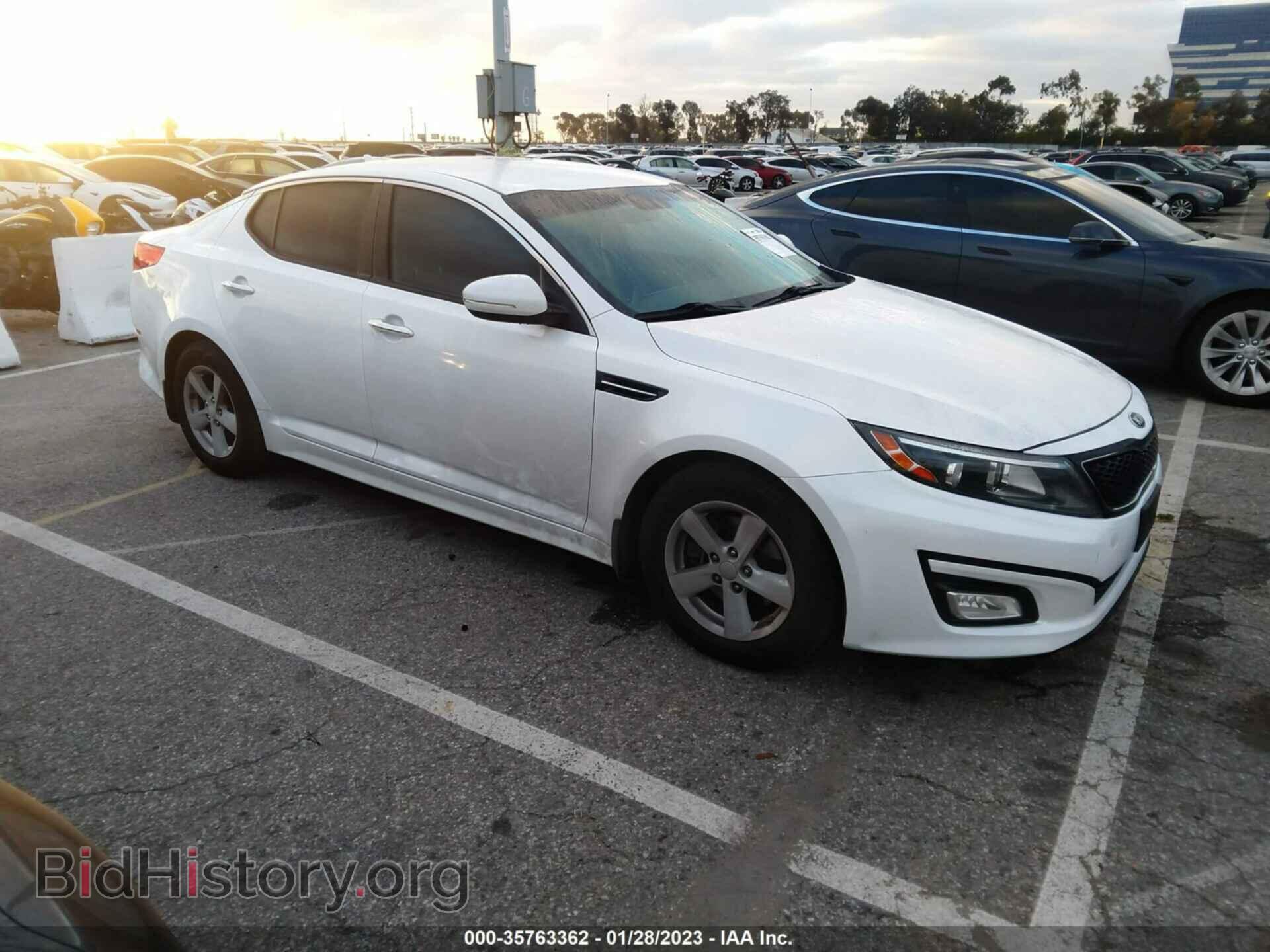 Фотография KNAGM4A76E5522452 - KIA OPTIMA 2014