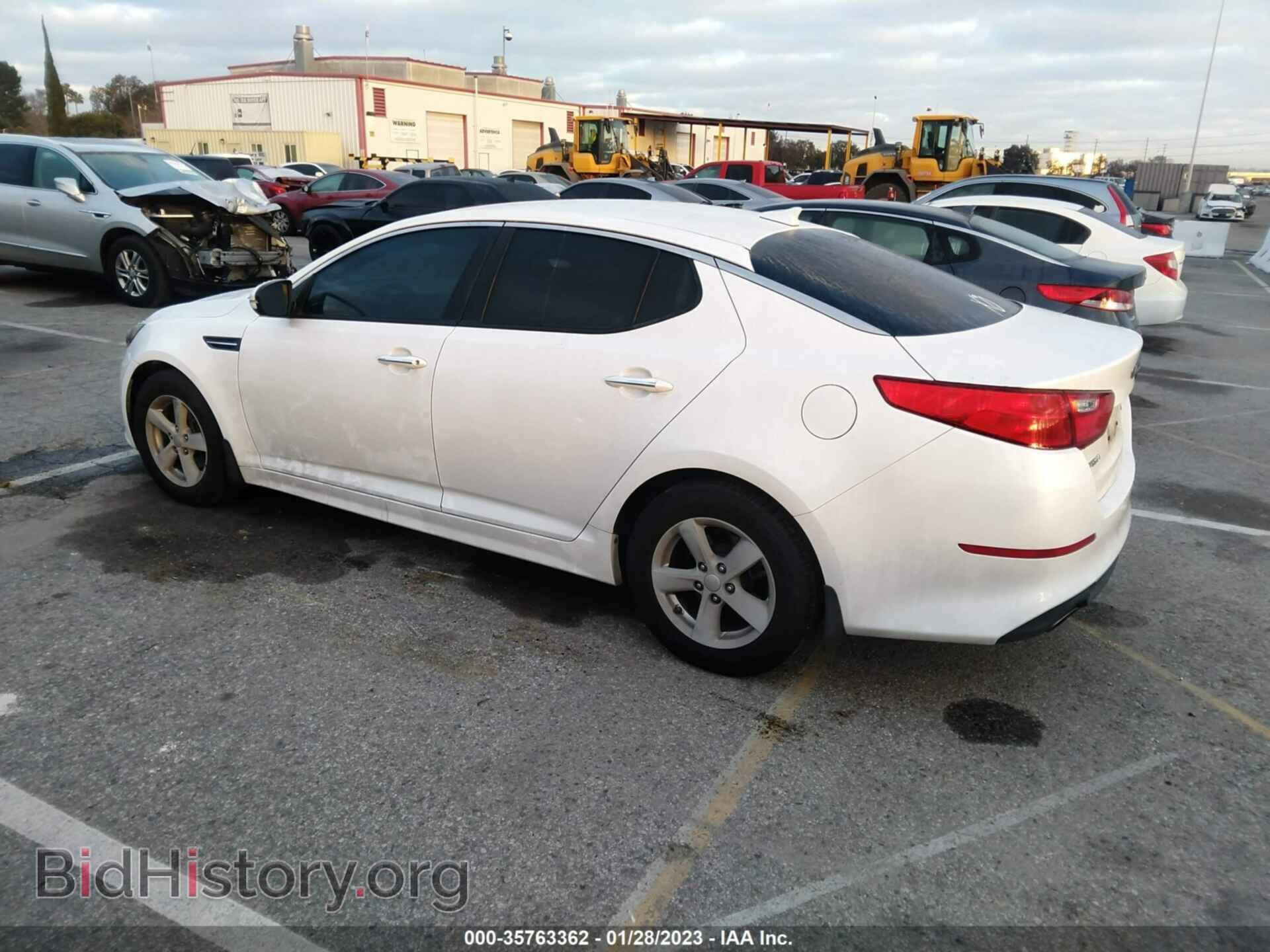 2014 KIA OPTIMA - VIN: KNAGM4A76E5522452 - Фото 3