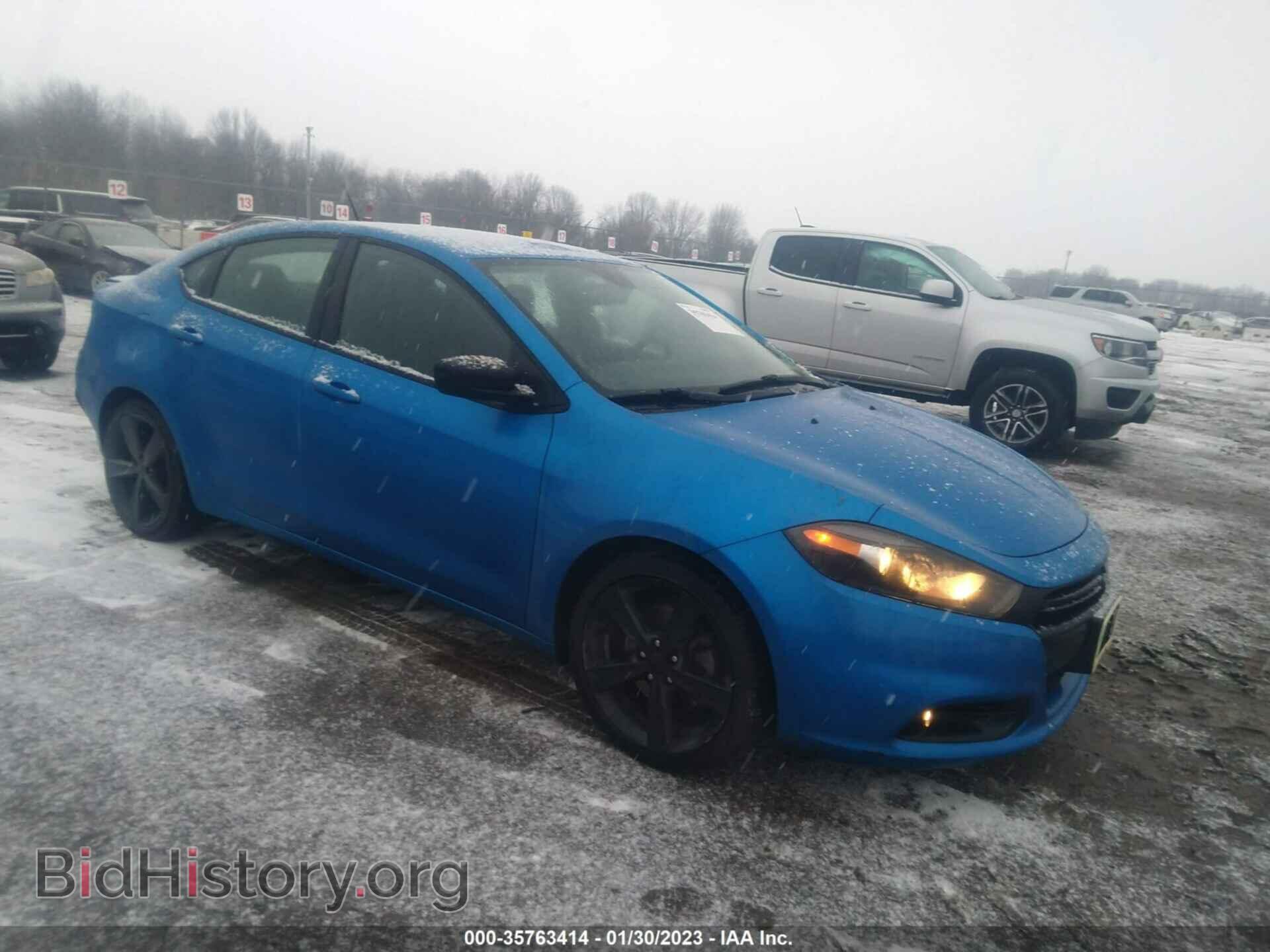 Фотография 1C3CDFBB7GD505835 - DODGE DART 2016