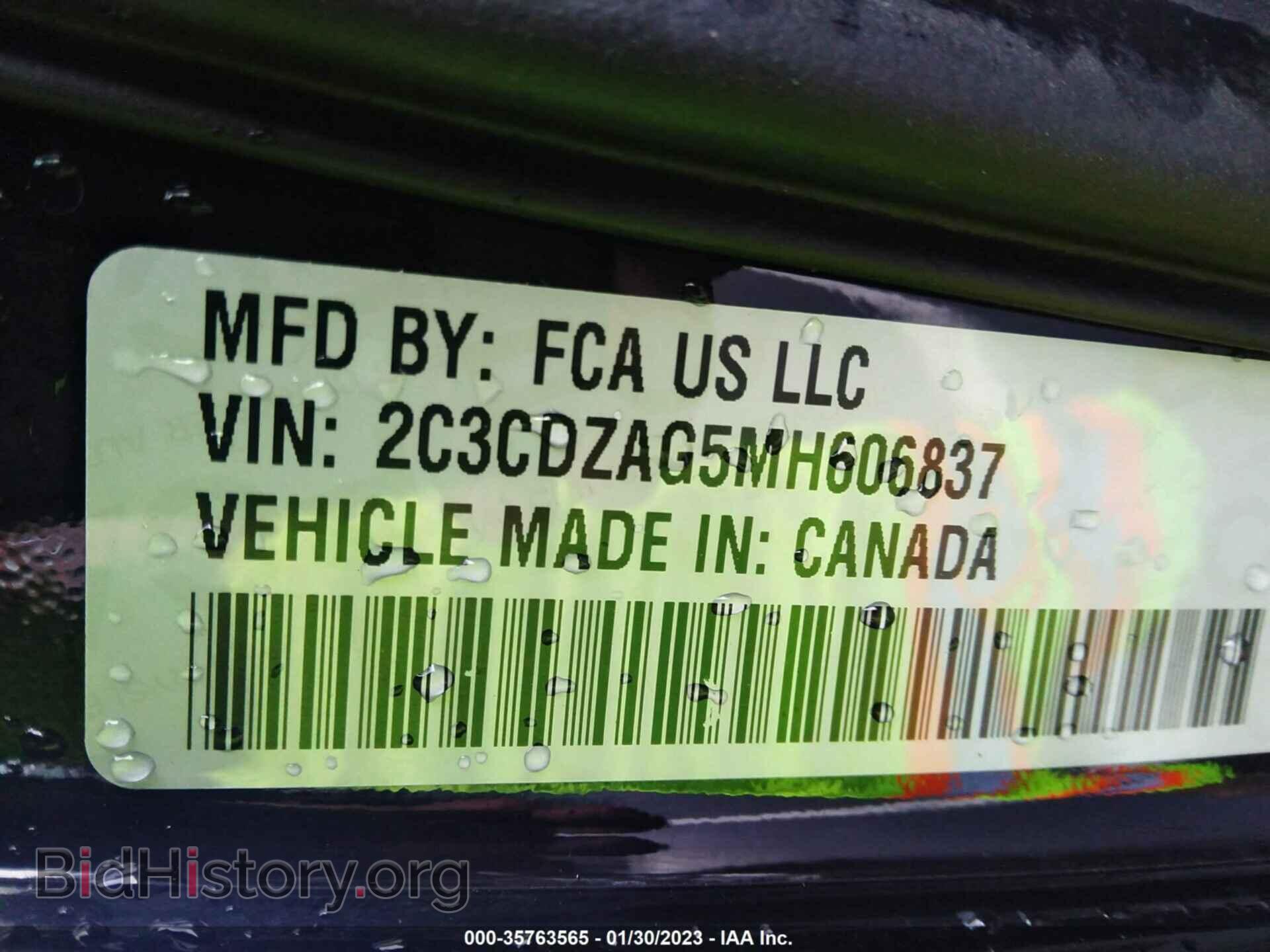 2021 DODGE CHALLENGER - VIN: 2C3CDZAG5MH606837 - Photo 9
