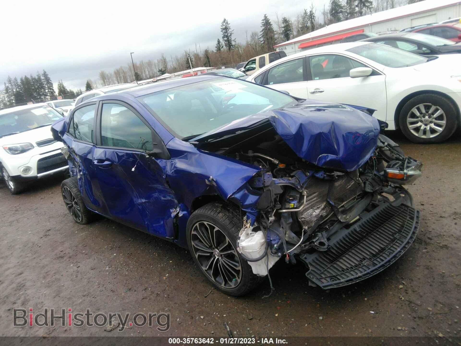 Фотография 2T1BURHEXFC257232 - TOYOTA COROLLA 2015