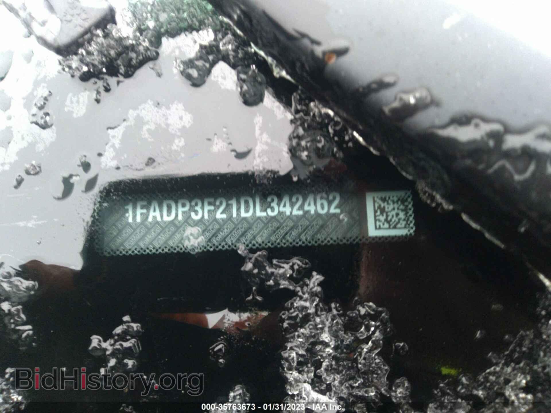 2013 FORD FOCUS - VIN: 1FADP3F21DL342462 - Фото 9