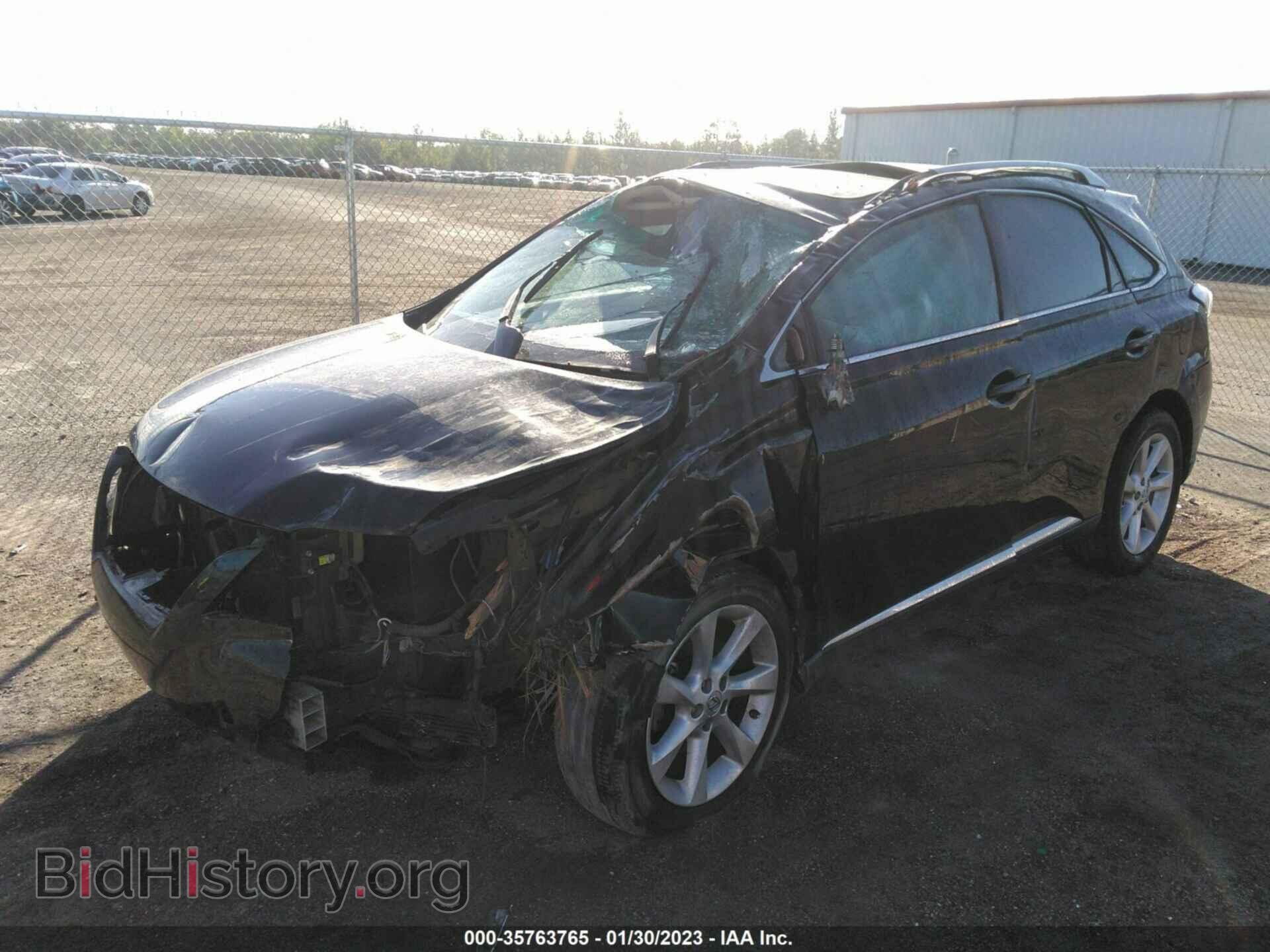 2011 LEXUS RX 350 - VIN: 2T2ZK1BA6BC060320 - Фото 2