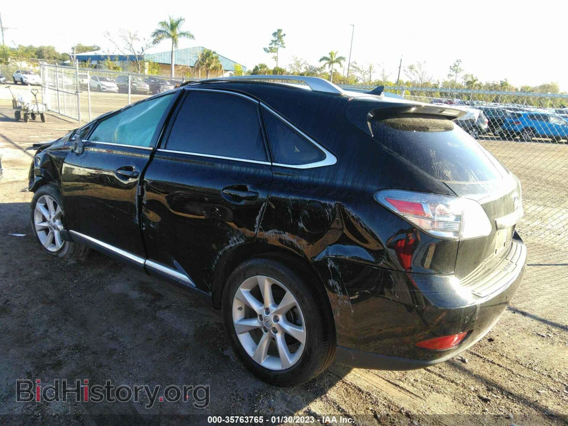 2011 LEXUS RX 350 - VIN: 2T2ZK1BA6BC060320 - Фото 3