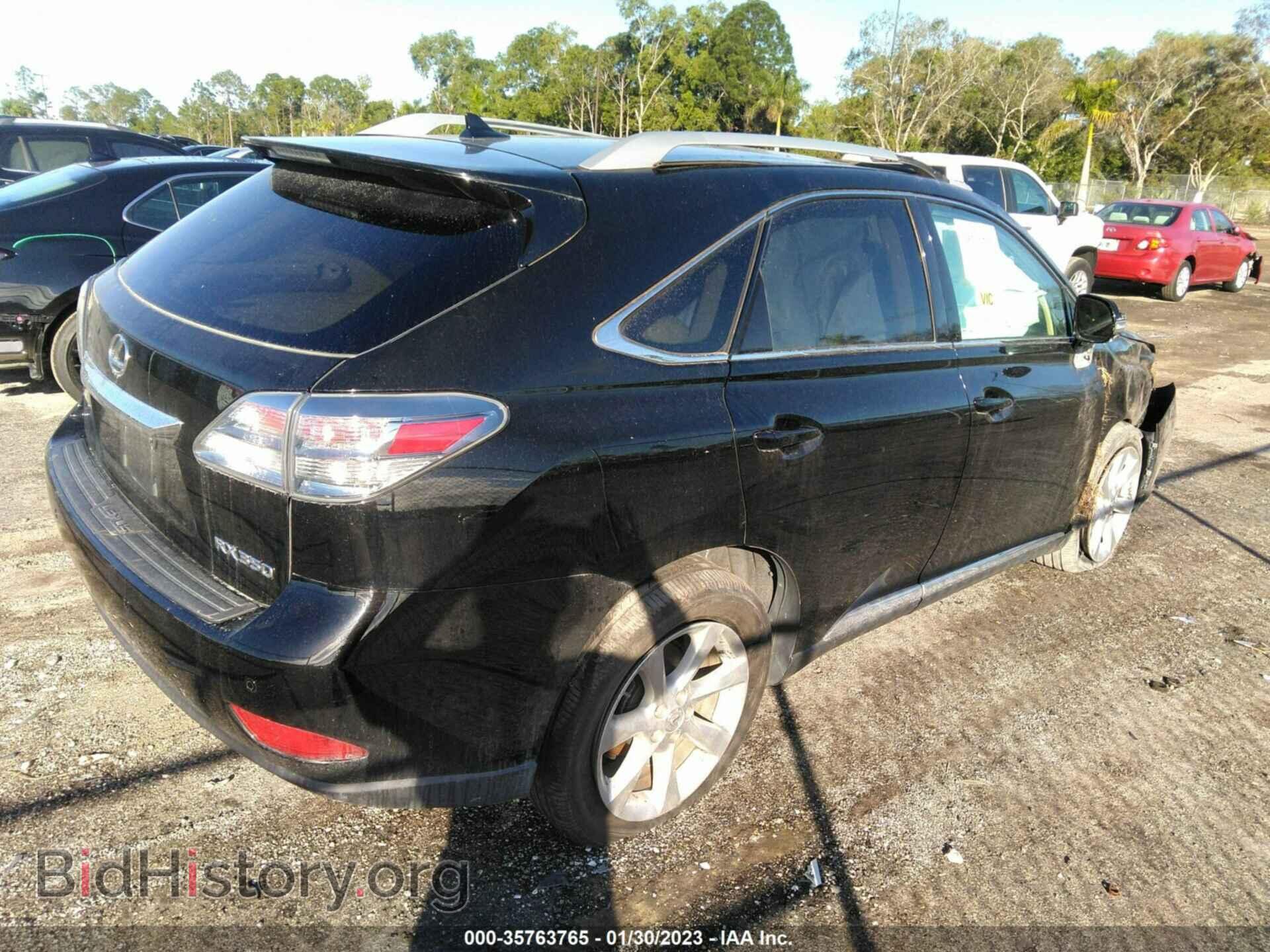 2011 LEXUS RX 350 - VIN: 2T2ZK1BA6BC060320 - Фото 4