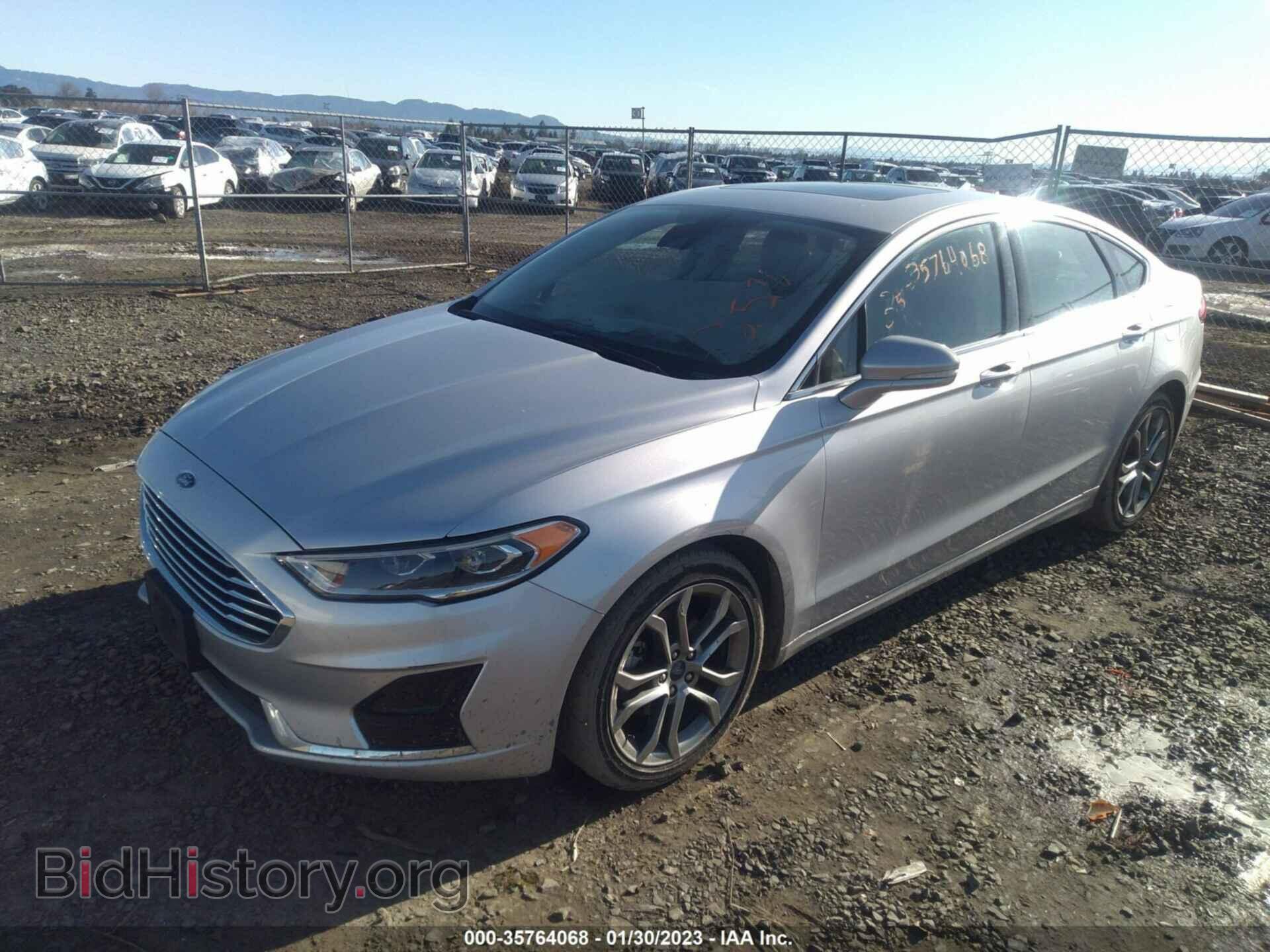 2019 FORD FUSION - VIN: 3FA6P0CD6KR238495 - Фото 2